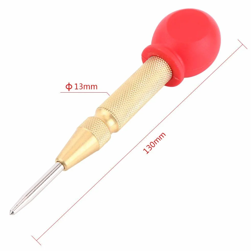 Automatyczny wybijak centralny Center Punch z HSS Tip Protection Cap narzędzie do wykrawania metalu