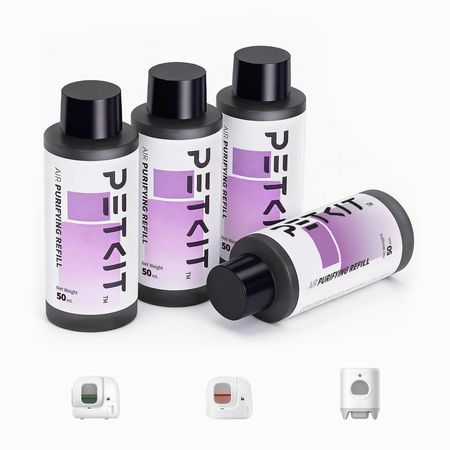 PETKIT Pura X Pura Max 2 Odor Remover Refill Liquid 4 Butelki