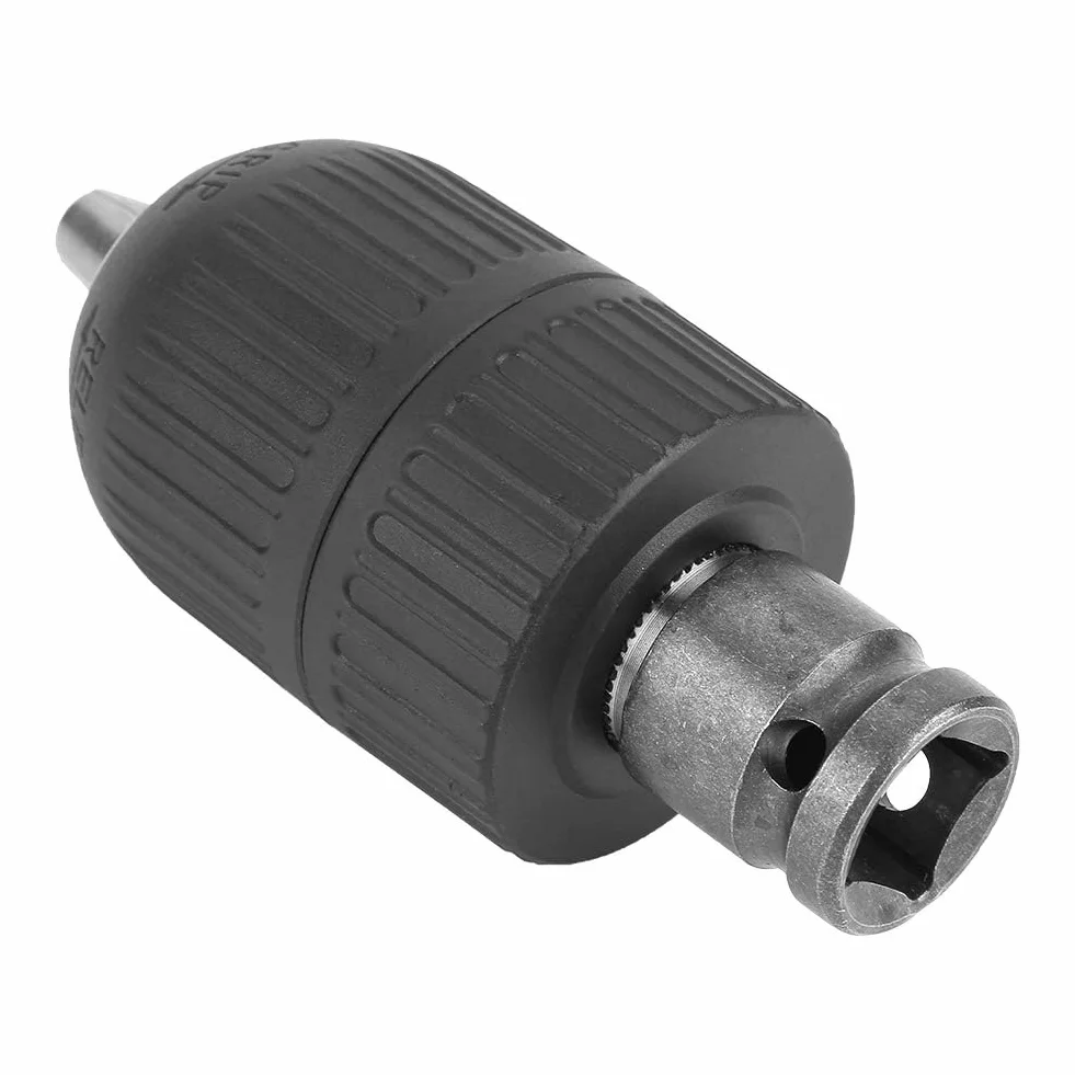 Uchwyt wiertarski, szybkozaciskowy uchwyt wiertarski 2-13 mm 1/2 "-20UNF z adapterem wiertarskim 1/2" do późniejszego montażu kluczy udarowych