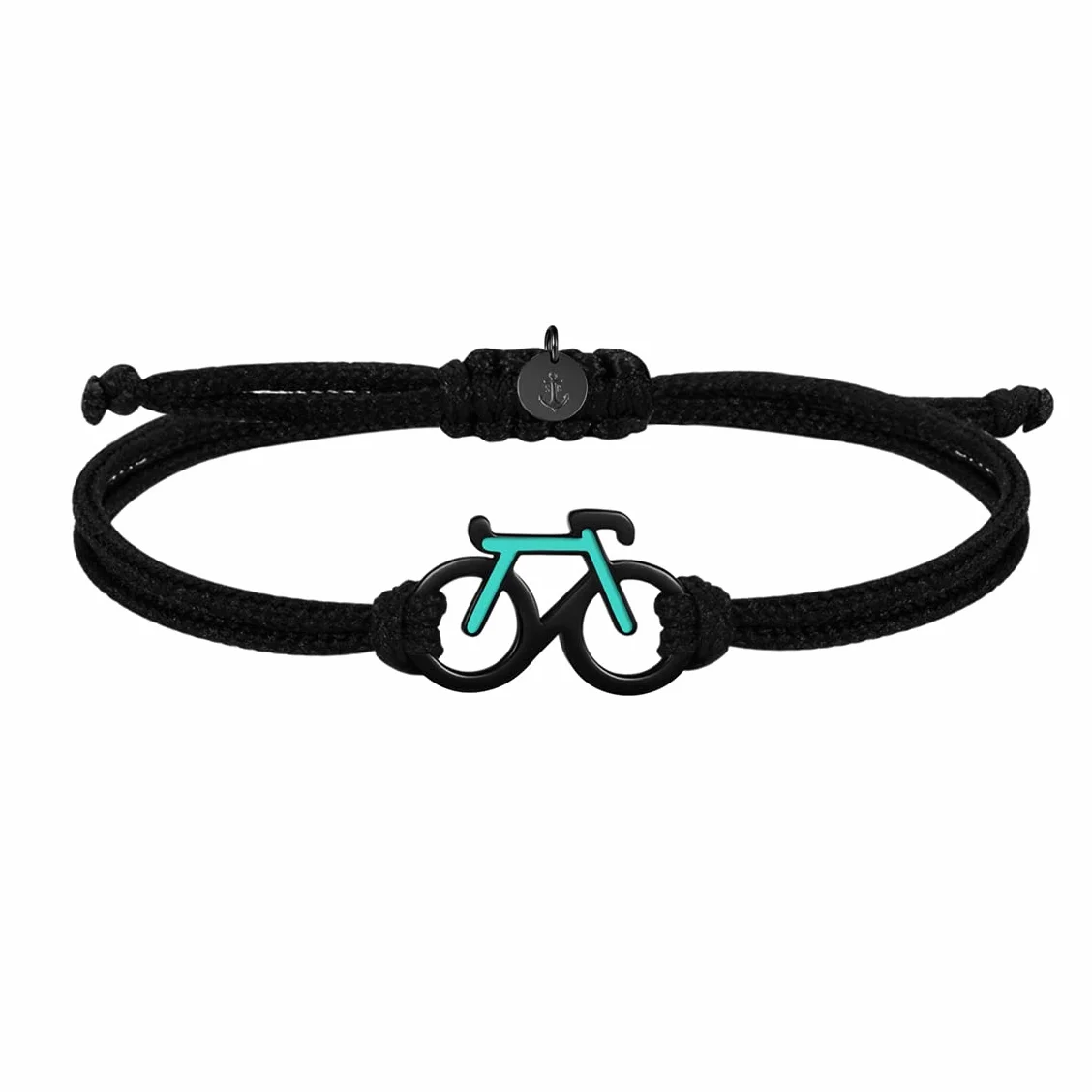 SAILBRACE Bransoletka czarna BICYCLE czarno-miętowa