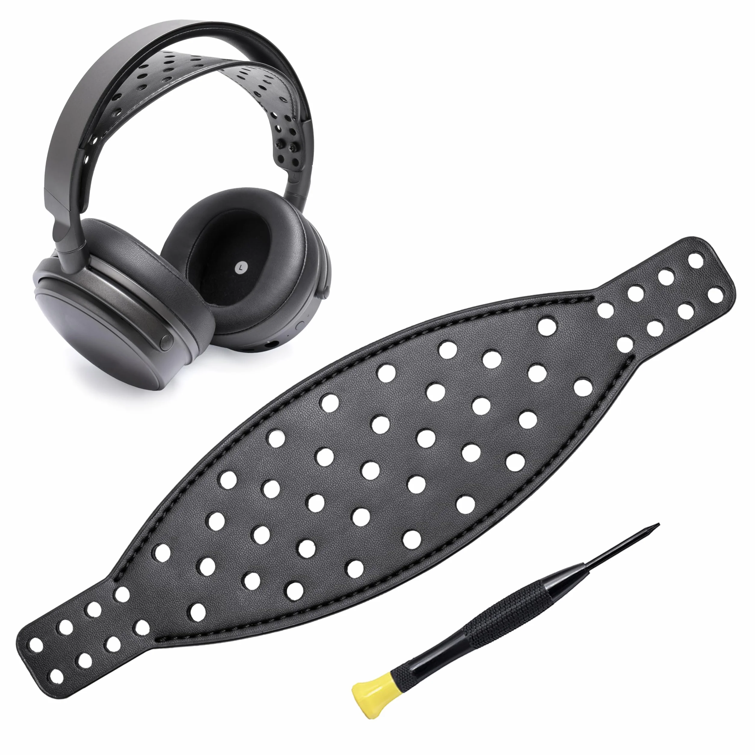 Audeze Maxwell MM-100 szeroki pasek na głowę chłodzący skóra