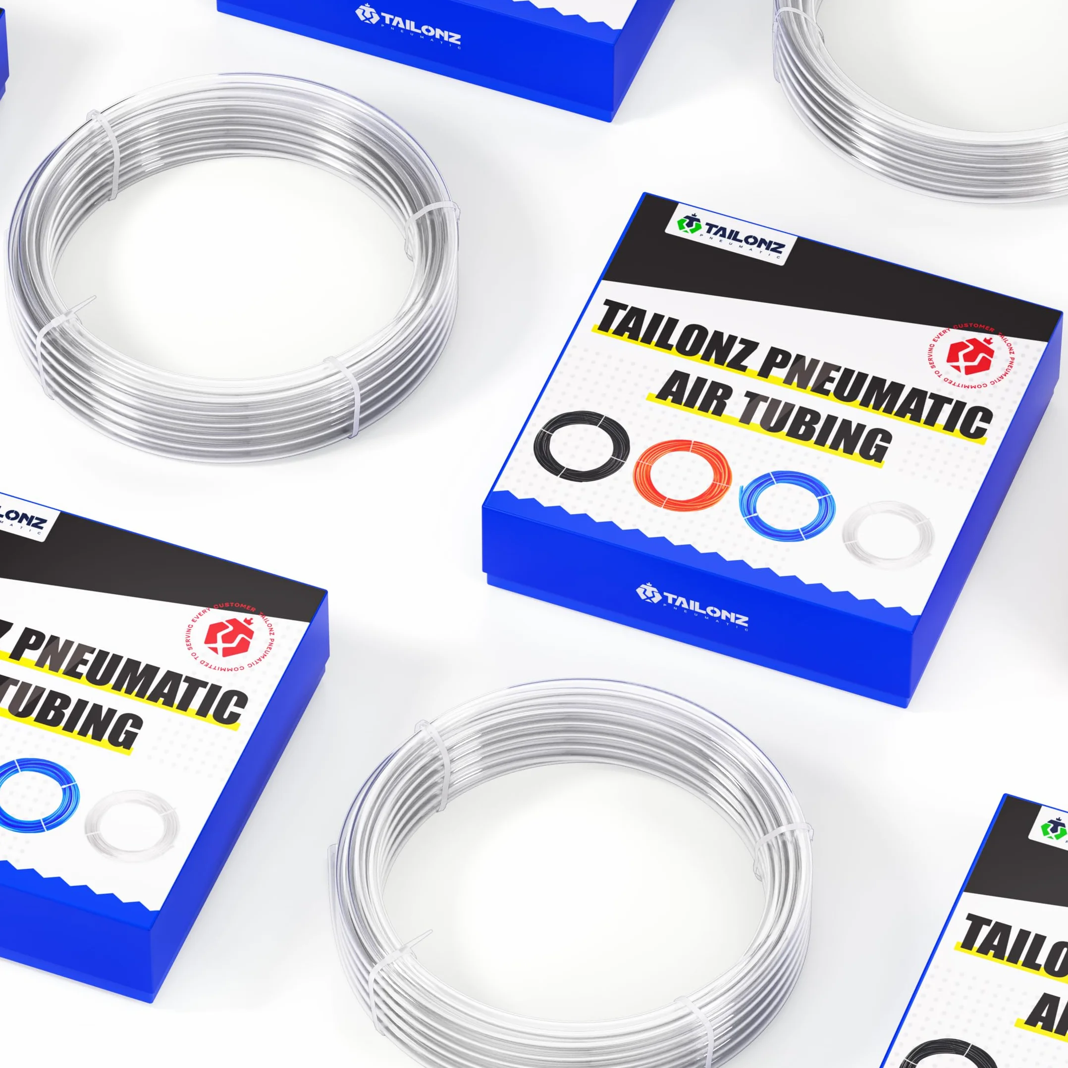 TAILONZ PNEUMATIC Czysty 6 mm OD 10 metrów PU rura powietrzna wąż Pu wąż powietrza do przewodów powietrznych lub rur transferowych płynu