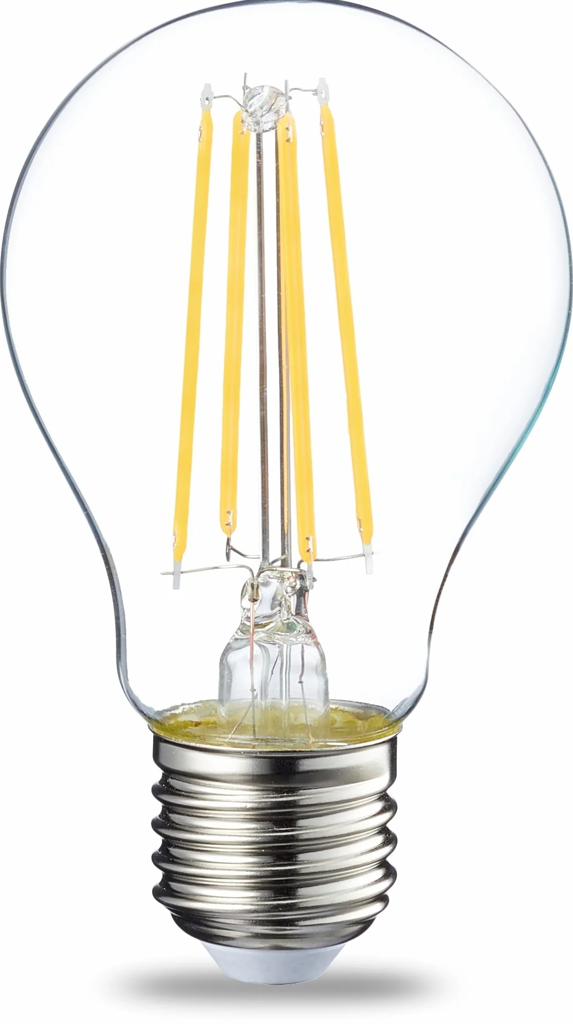 Amazon Basics Żarówka LED E27 7 W 60 W przezroczysta ciepła biel opakowanie 2 sztuk