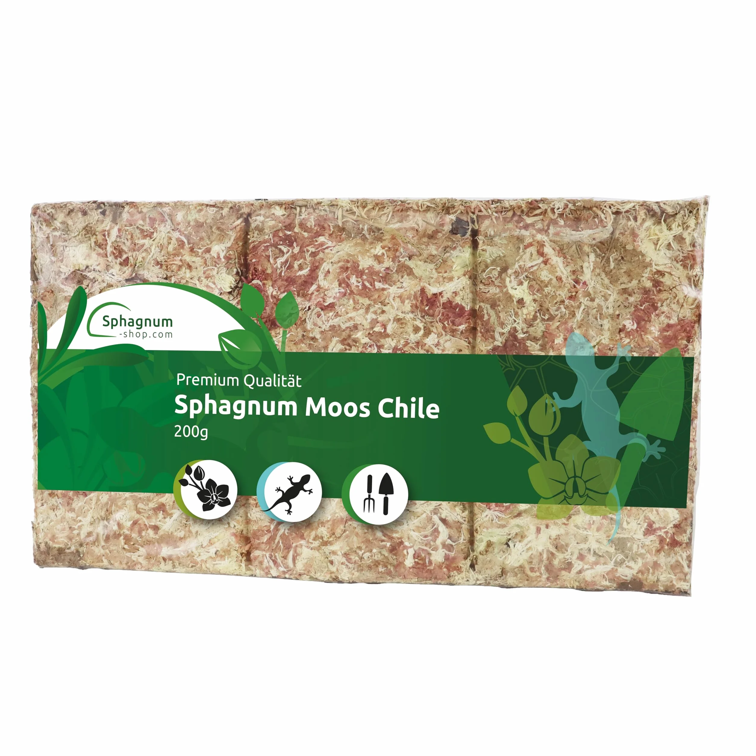 Torfowiec mchu do terrarium i storczyków z Chile 100/200/400 g do storczyków i terrarystyki - idealne podłoże i pałeczki mchu (200 g)