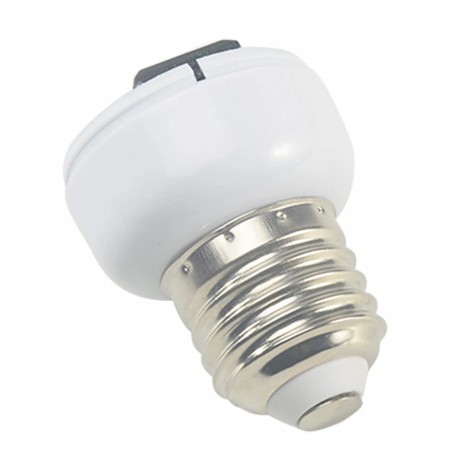 Oprawka lampy E27, adapter do oprawy lampy – zastosowana oprawka E27 w skrzynce wtykowej, opcjonalna wtyczka 2-polowa może zostać zamocowana
