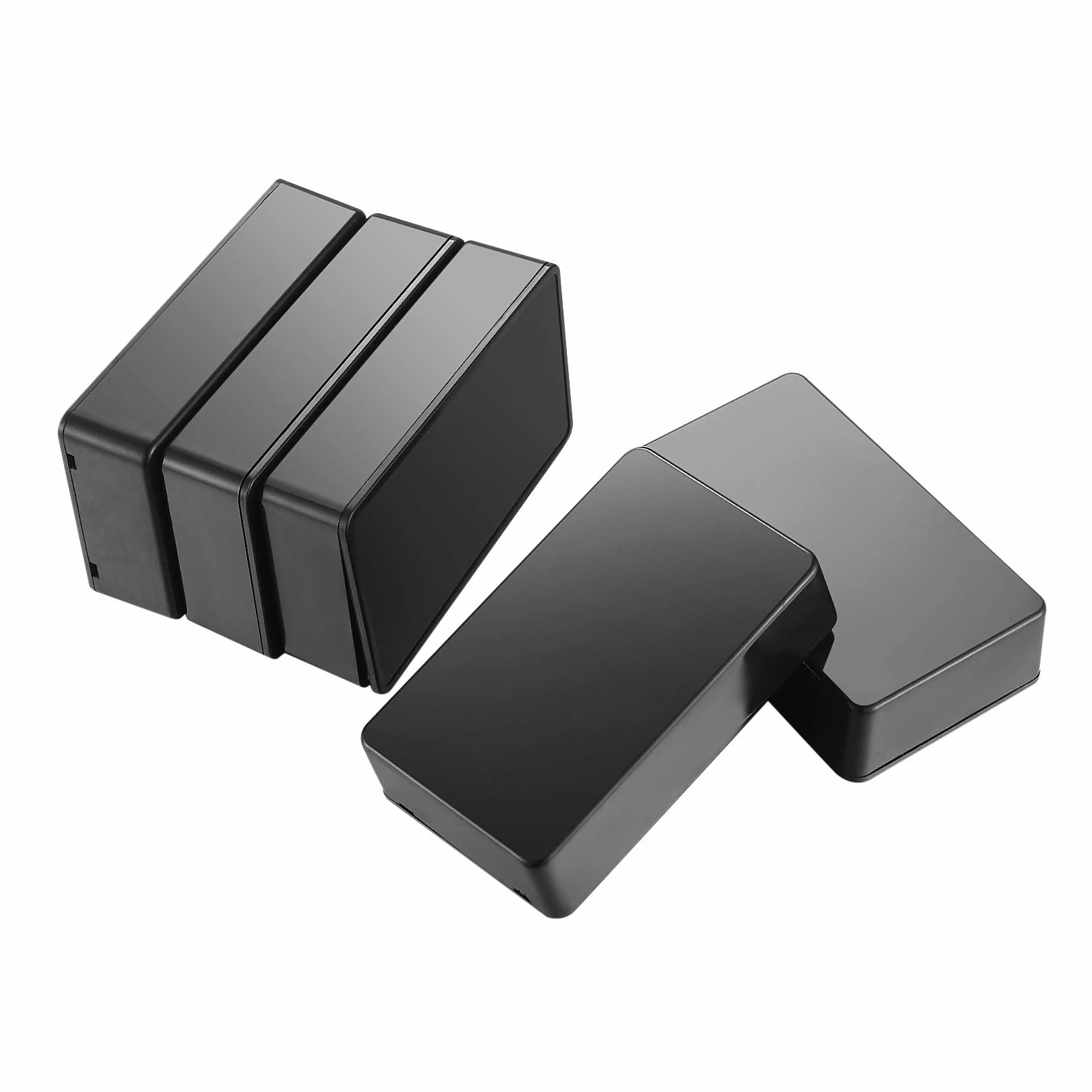 6 Sztuk Puszka Na Oddział, Obudowy z Tworzywa Sztucznego, Obudowa Do Elektroniki, Czarna Skrzynka do Projektów Elektronicznych Akcesoria do Elektroniki-100x60x25 mm