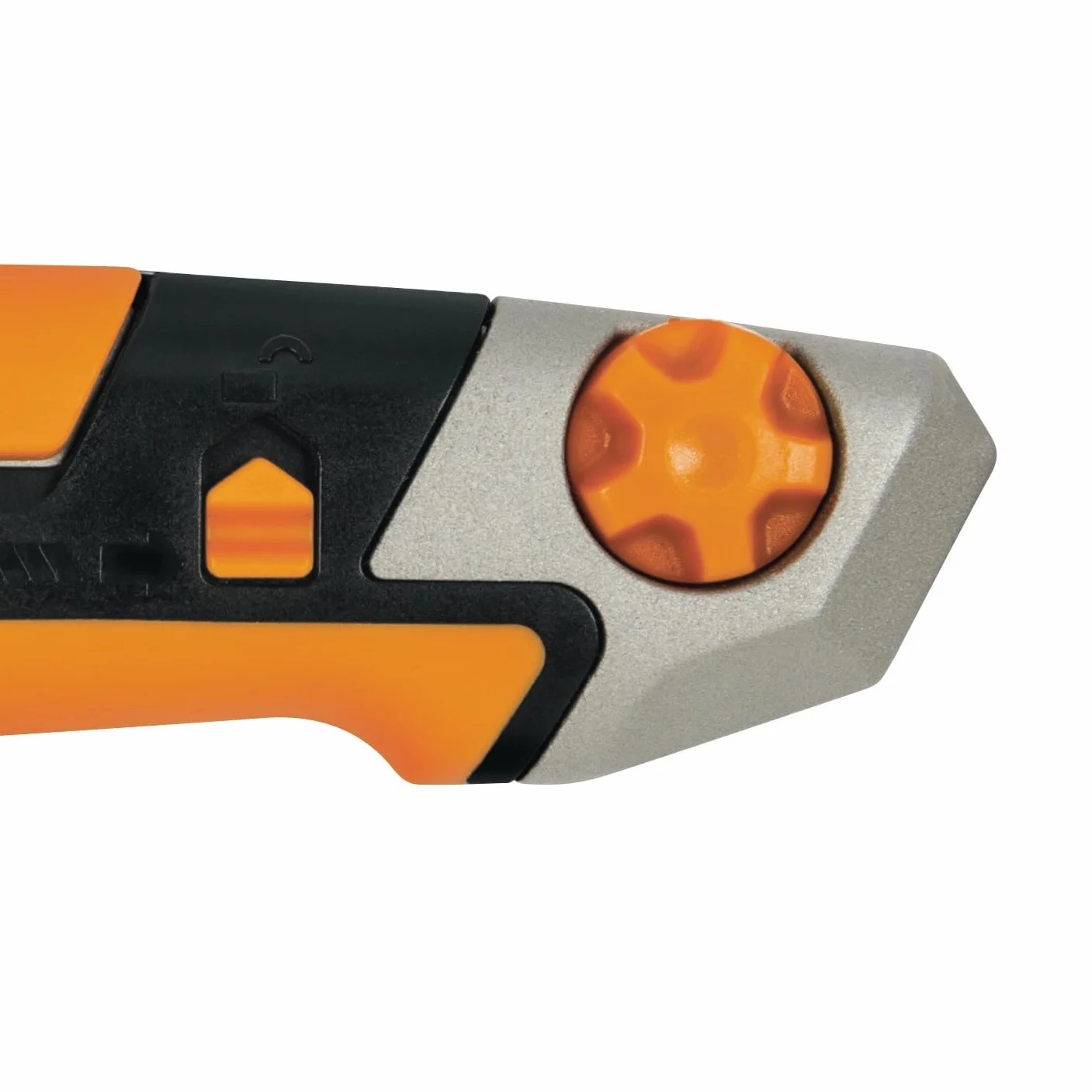 Fiskars Nóż segmentowy 16,5 cm CarbonMax Stal nierdzewna czarny pomarańczowy
