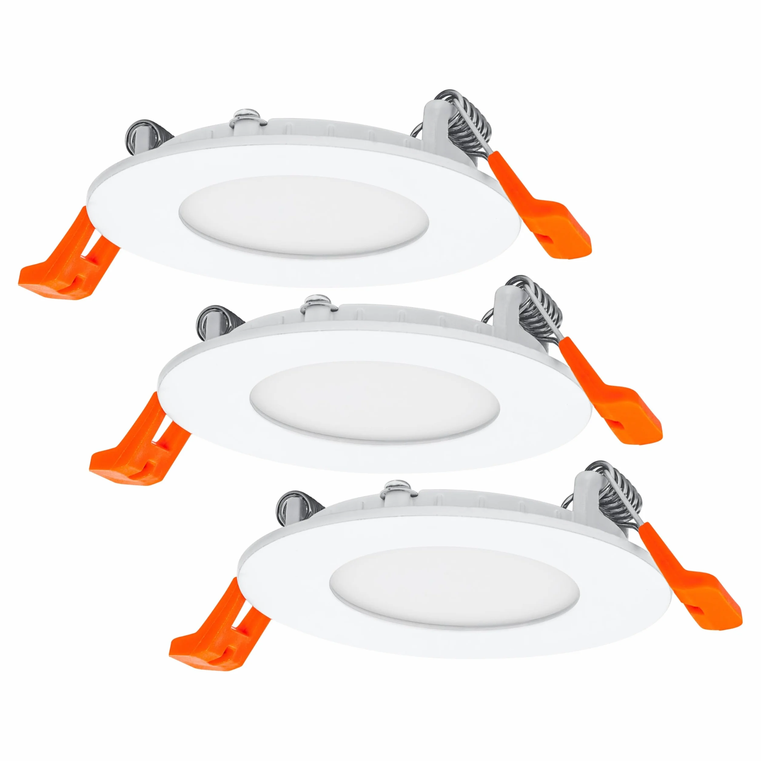 OSRAM Zestaw opraw wpuszczanych ze zintegrowanym sterownikiem, wąski 3x85mm 3000K w kolorze białym wykonany z tworzywa sztucznego, stopień ochrony IP20 do różnych zastosowań wewnętrznych, w tym