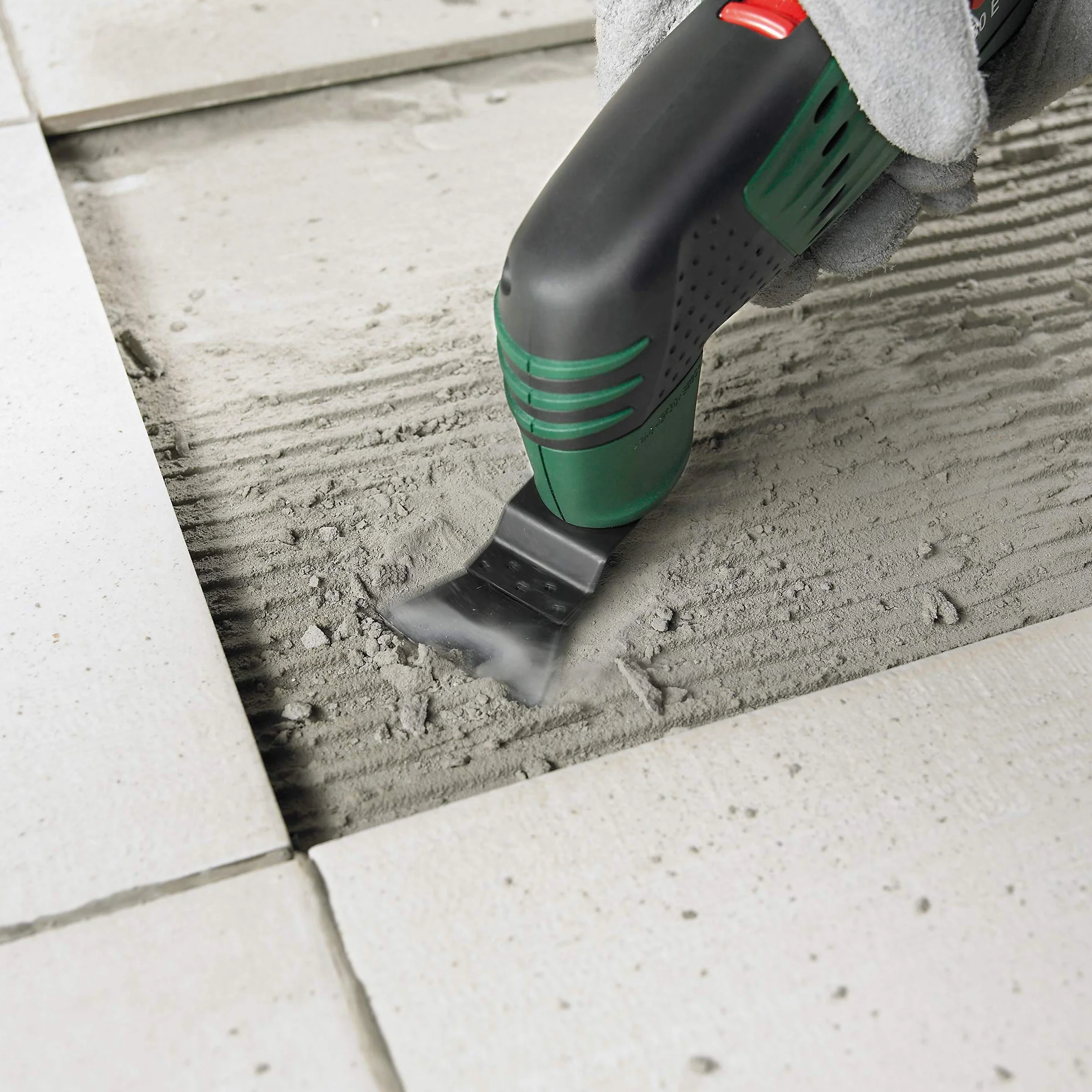 Bosch Accessories sztywny skrobak (do zaprawy i kleju do płytek, akcesoria do narzędzi wielofunkcyjnych Starlock)