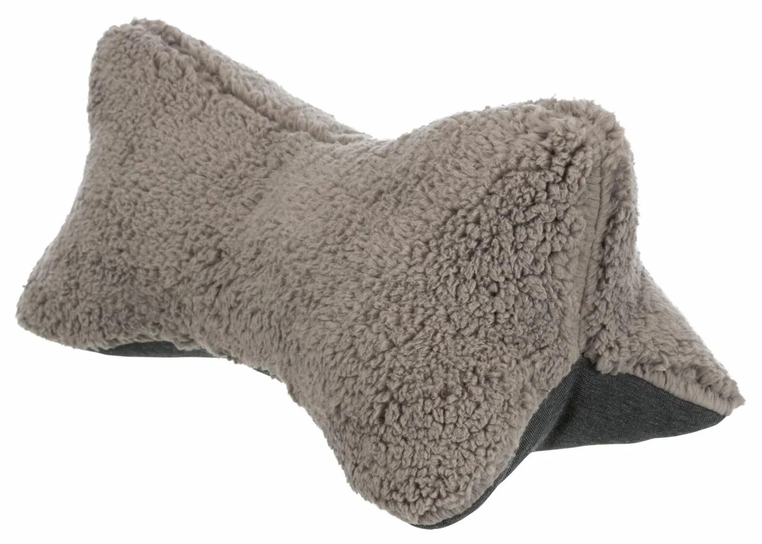 TRIXIE 38000 poduszka pod głowę Bendson, 40 × 22 cm, jasnoszara/ciemnoszara, czarna