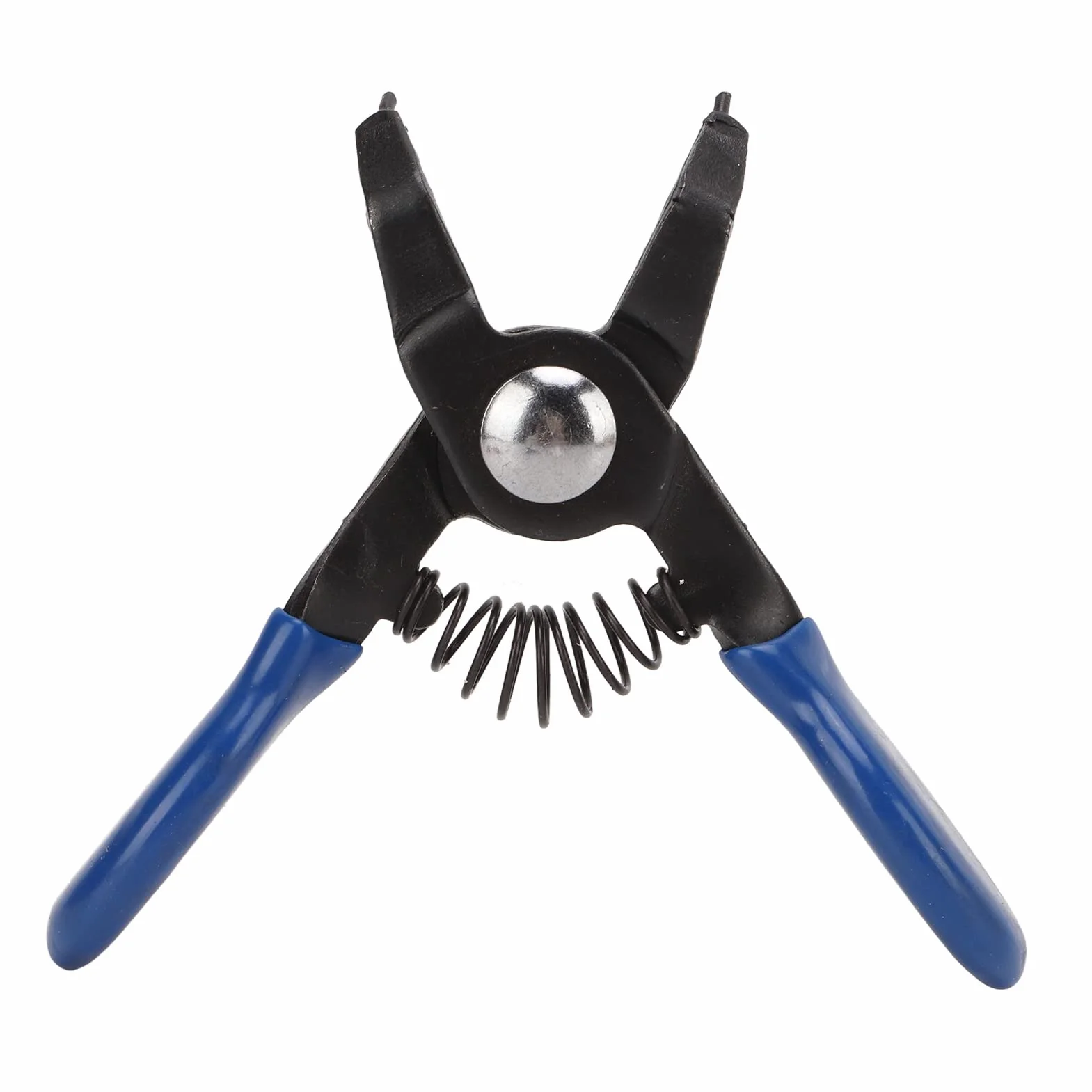Zestaw Szczypiec do Mini Pierścieni Zatrzaskowych, 4 szt., Uniwersalny Metal, Sprężynowy, Trwały, do Wewnętrznego Zewnętrznego Pierścienia Zabezpieczającego, Rozmiar Mini,