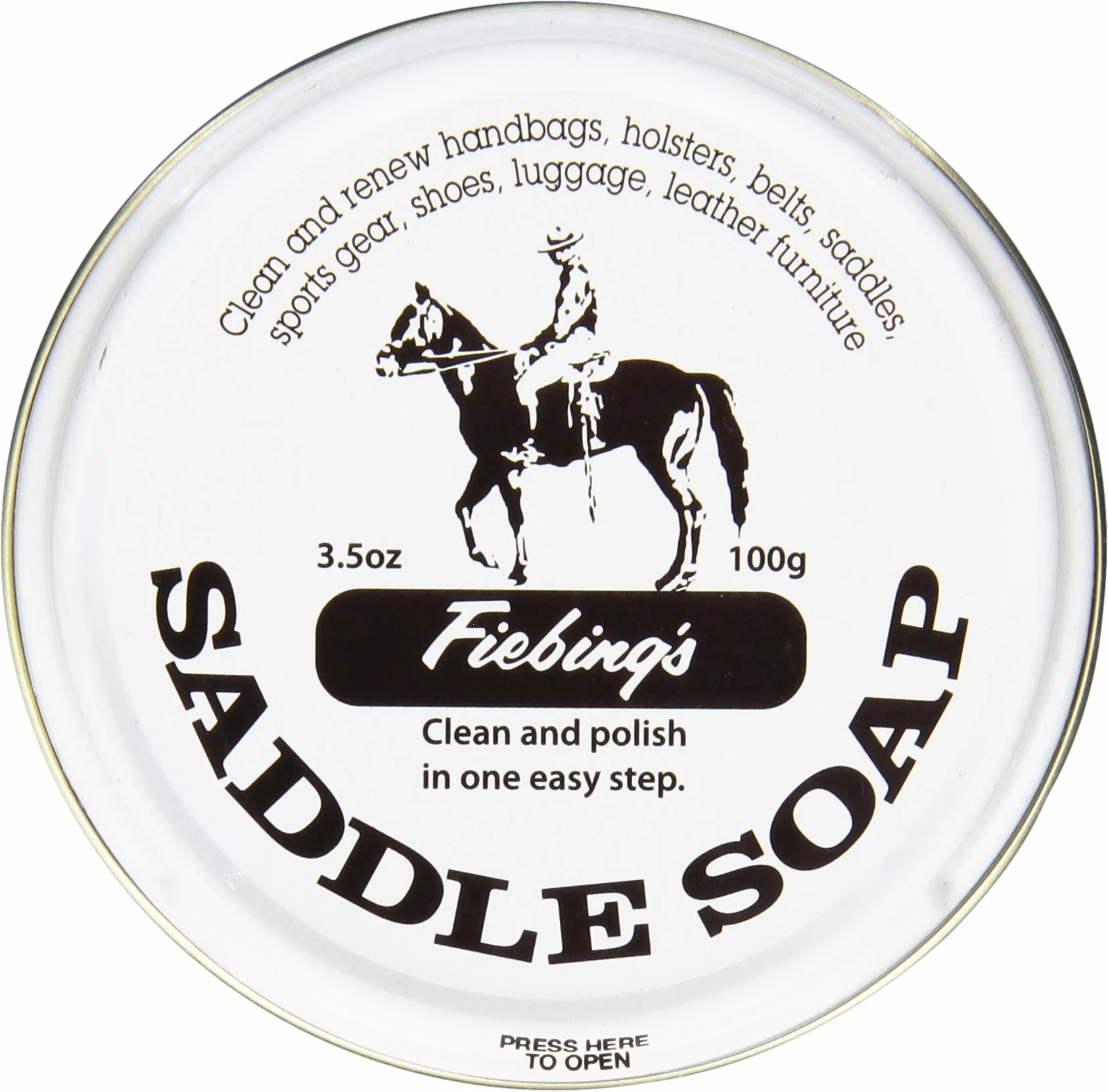 Fiebing's Mydło siodłowe, białe, 100 ml