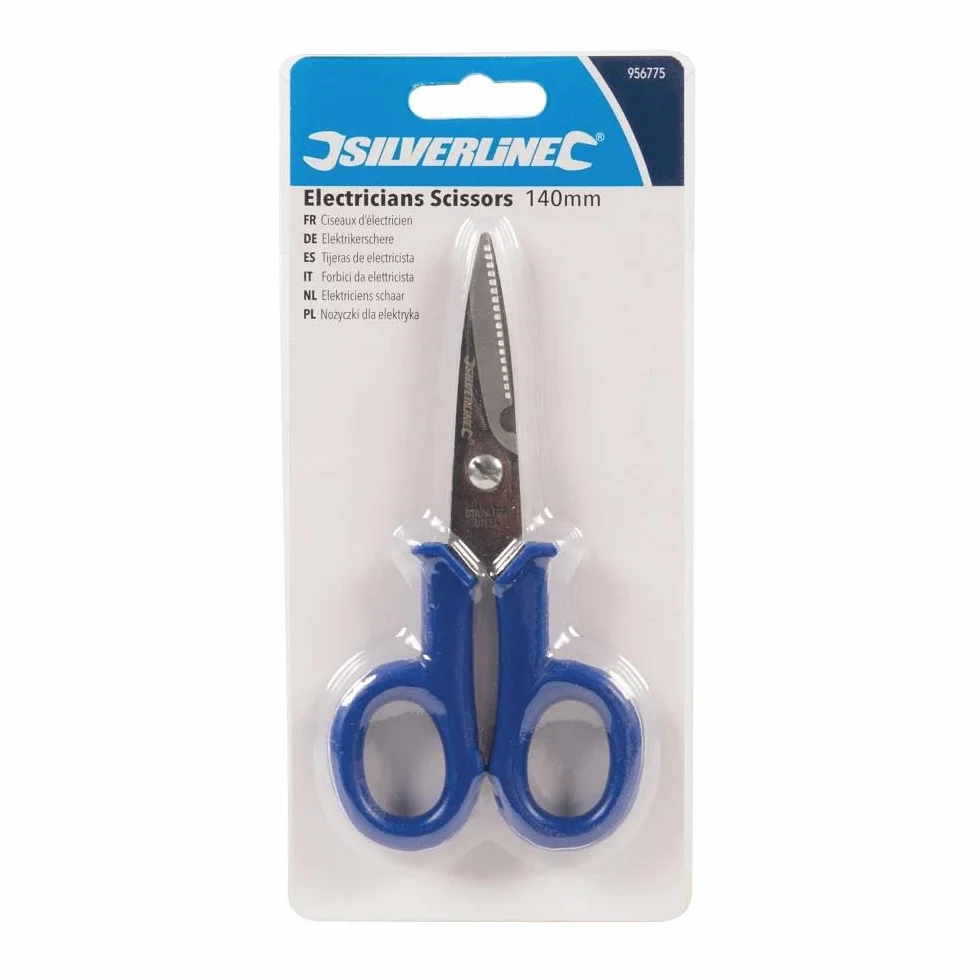 Silverline Nożyczki/nożyce dla elektryków 140 mm (956775)