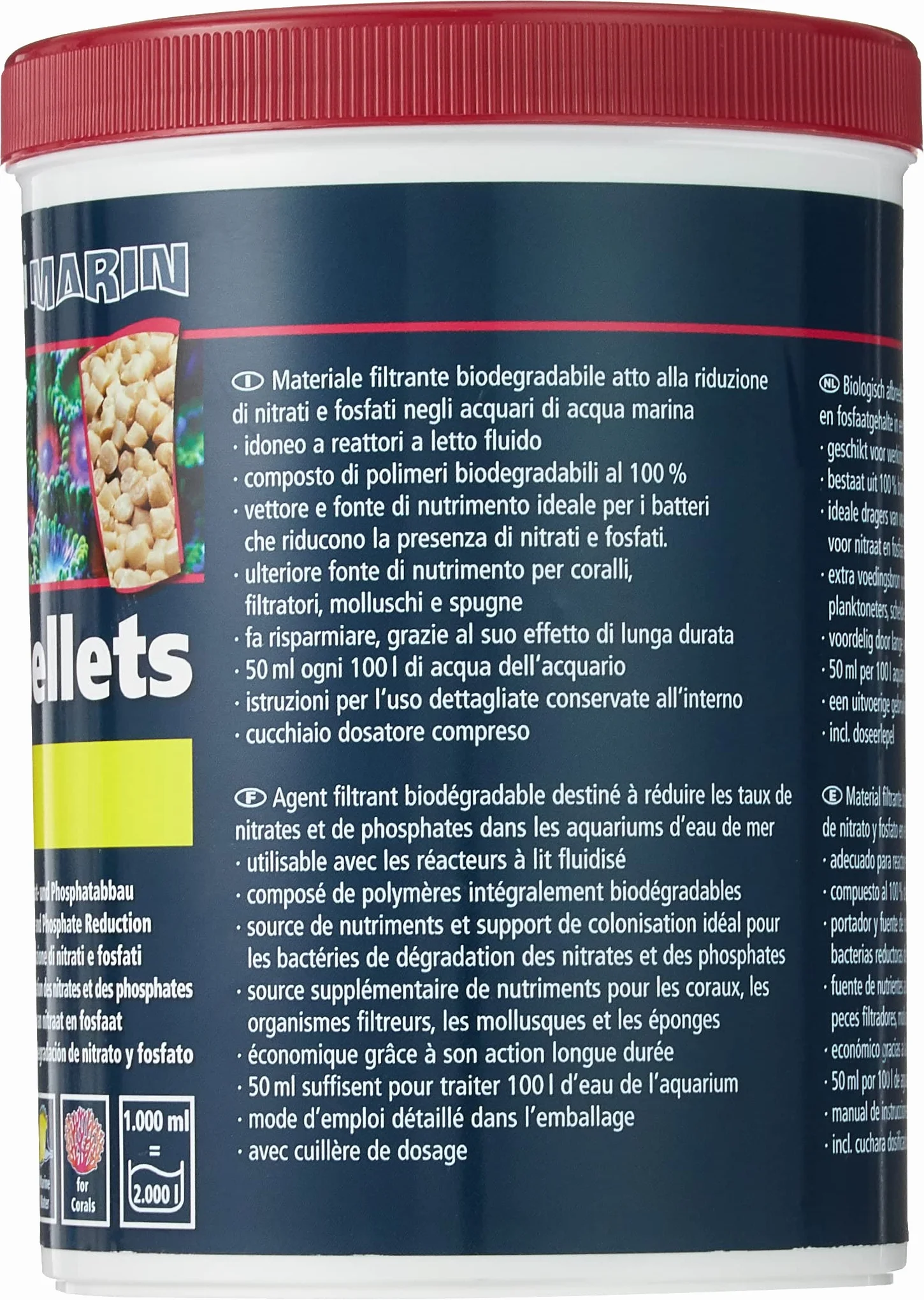 Dupla Marin 81517 Biopellets NP, 1000 ml - 675 g
