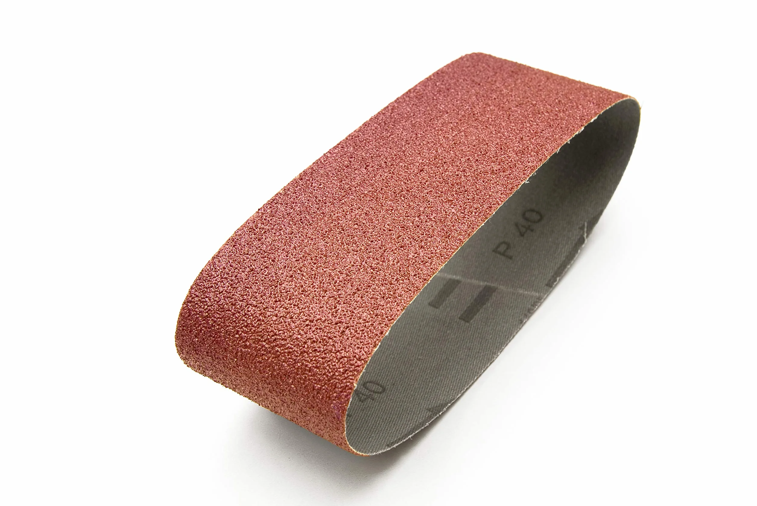 30 sztuk/taśmy ścierne do tkanin / 75 x 533 mm/po 6 x ziarno 40-60 - 80-120 - 180 / do szlifierek taśmowych/papieru ściernego/zestawu taśm ściernych