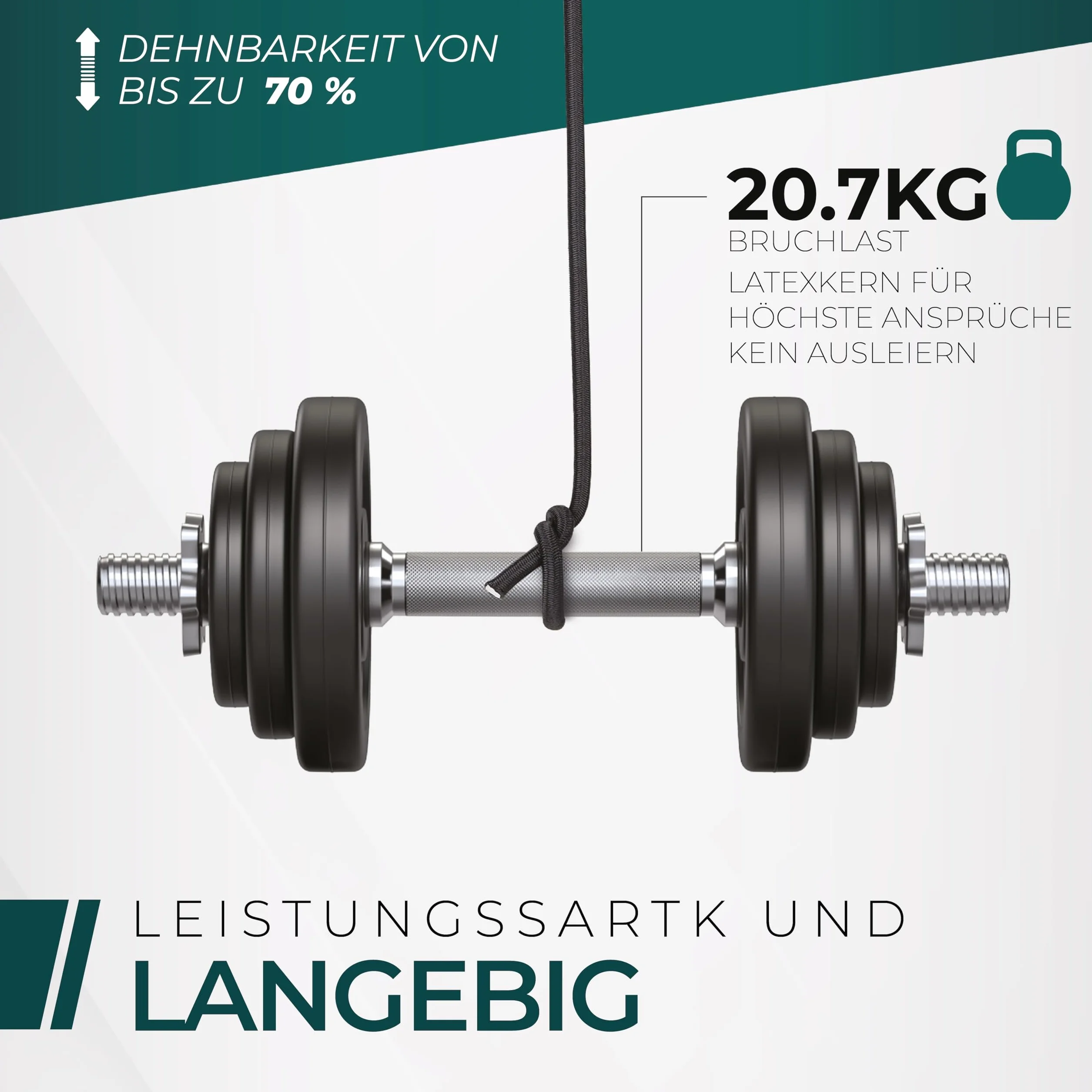 Cargo VA linka gumowa 3 mm, 5 m – wytrzymały, odporny na rozdarcie gumowy sznurek z rozciągliwością 70% – elastyczny sznurek do drążków namiotu, lekkich plandek i wyposażenia outdoorowego
