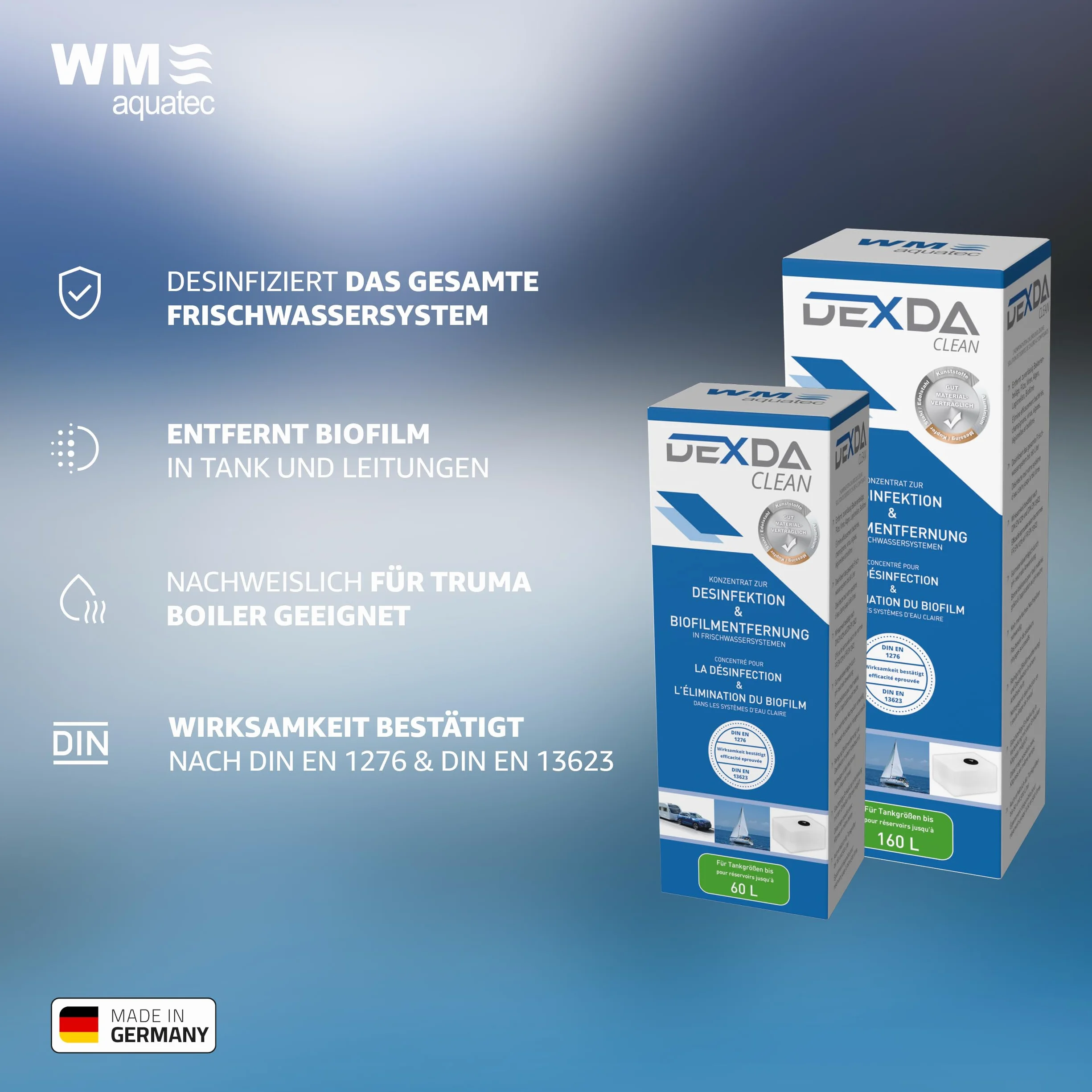 WM Aquatec HGT Hygiene Trio bis pojemność zbiornika 120 l