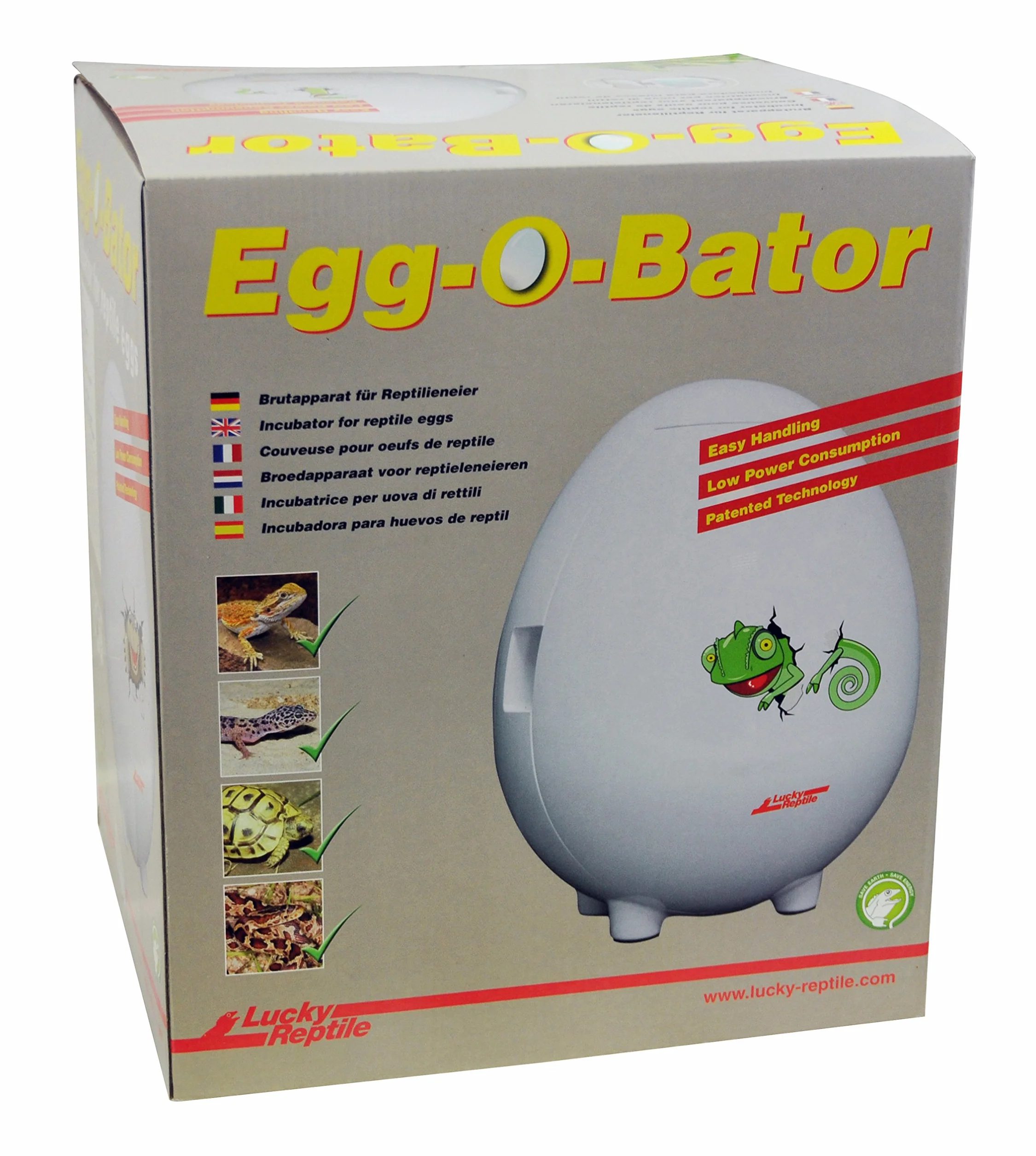 Lucky Reptile Egg-O-Bator Inkubator do jaj gadów 4l 5W/h z opatentowanym sterowaniem temperaturą