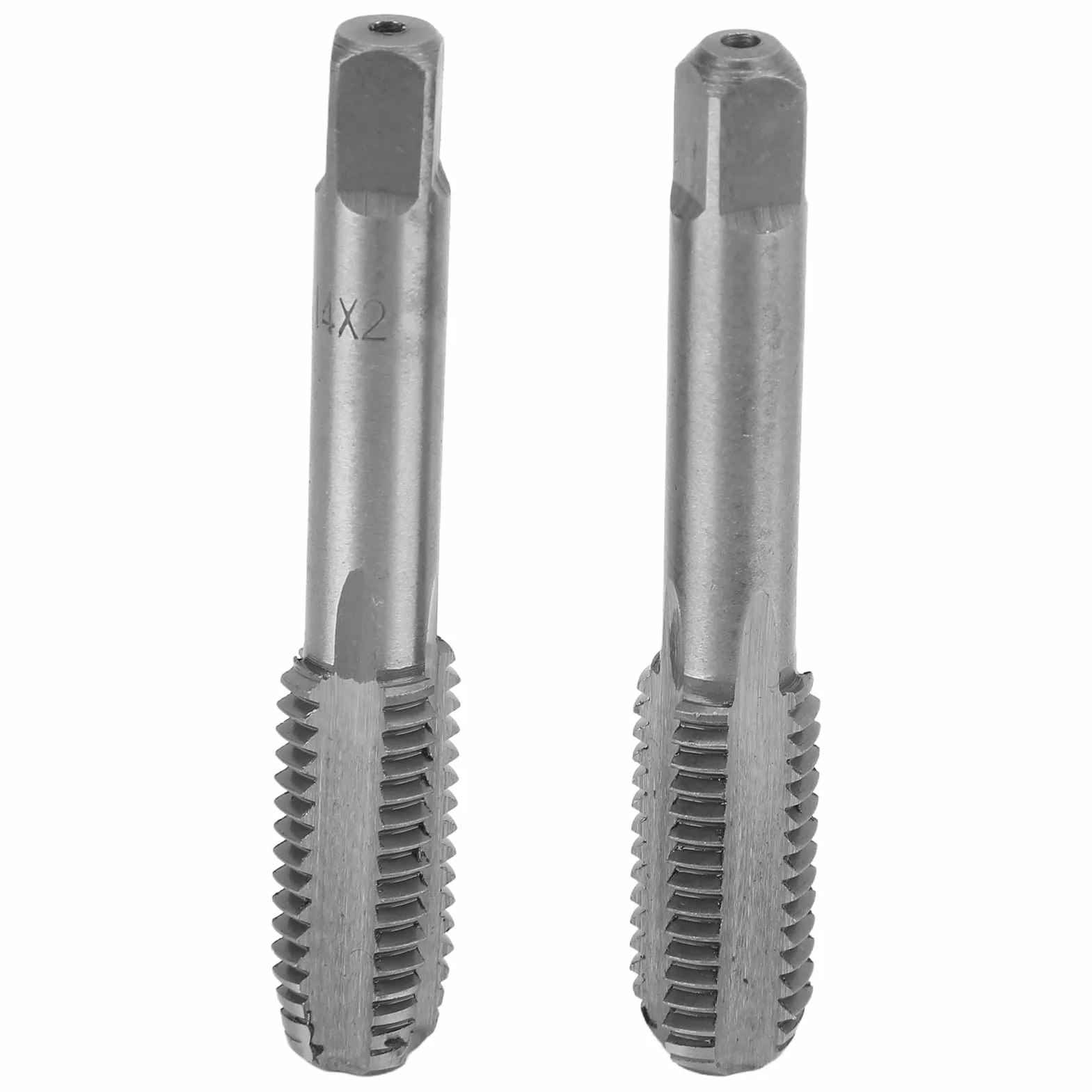 Gwintownik Metryczny M14×2,0 ze Stali Szybkotnącej, 2 Szt.