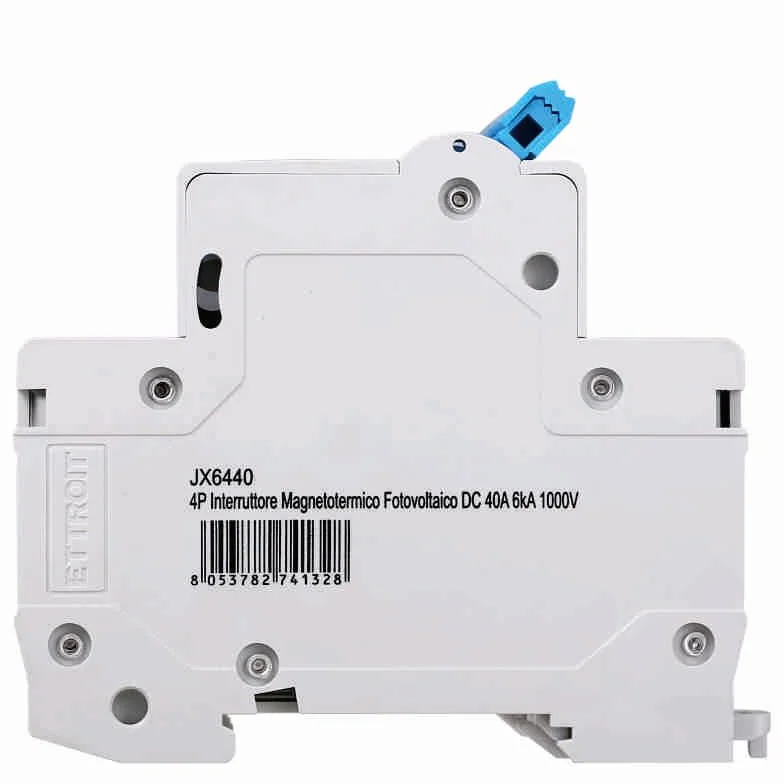 Przełącznik fotowoltaiczny, 4P DC 1000V 6KA, zajmuje 4 moduły DIN (4P 40A)