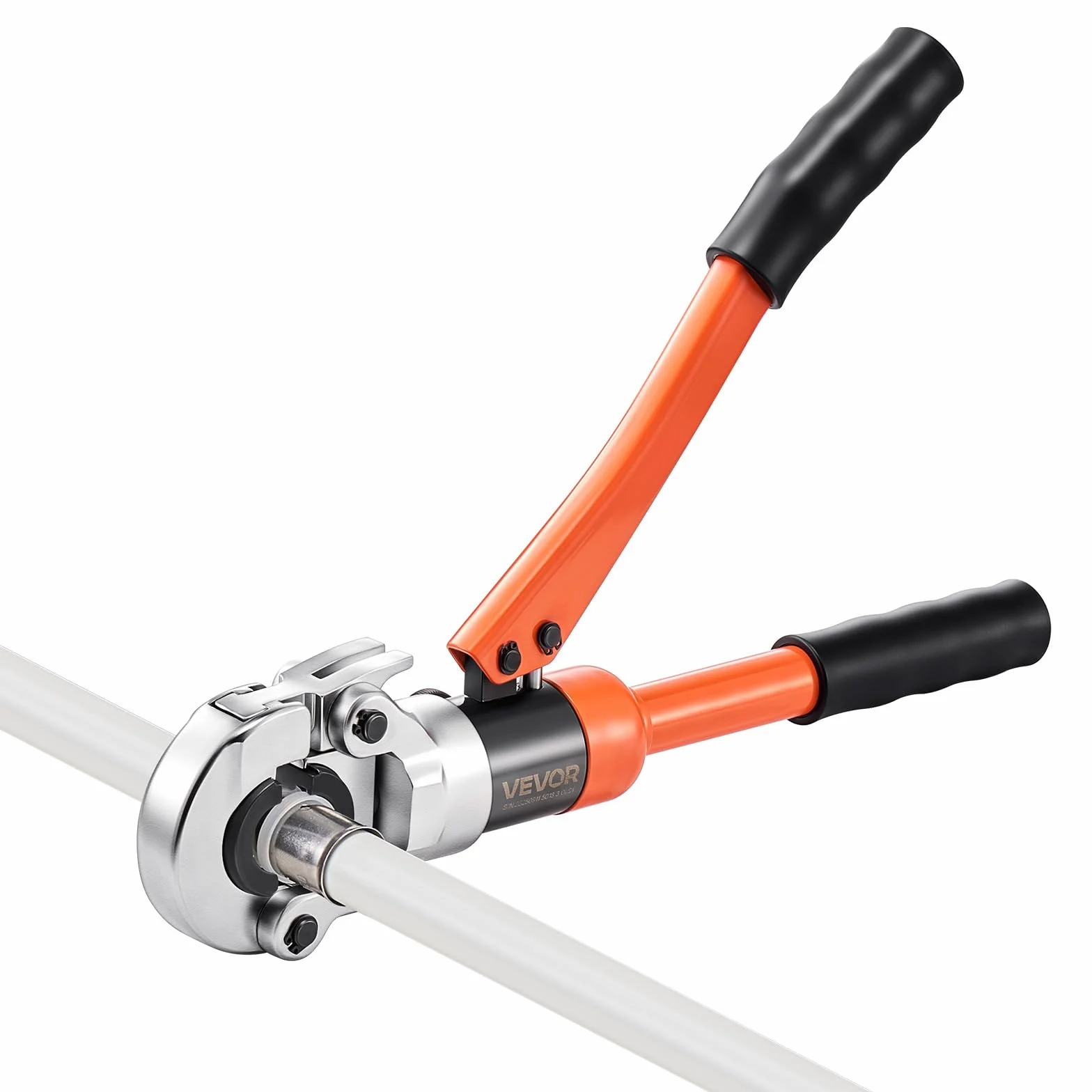 VEVOR Hydrauliczne narzędzie do zaciskania rur PEX, zaciskacz ze szczękami TH16 TH20 TH26 TH32, zestaw