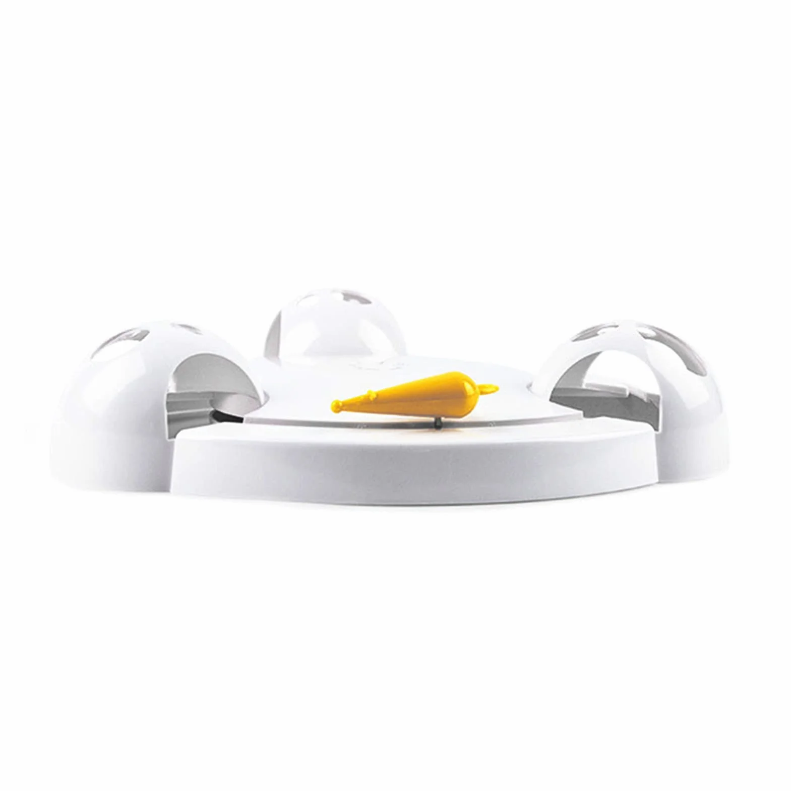 BUYTER Interaktywny gramofon dla kota Obrotowa zabawka Puzzle elektryczne Catch Mouse Play Plate