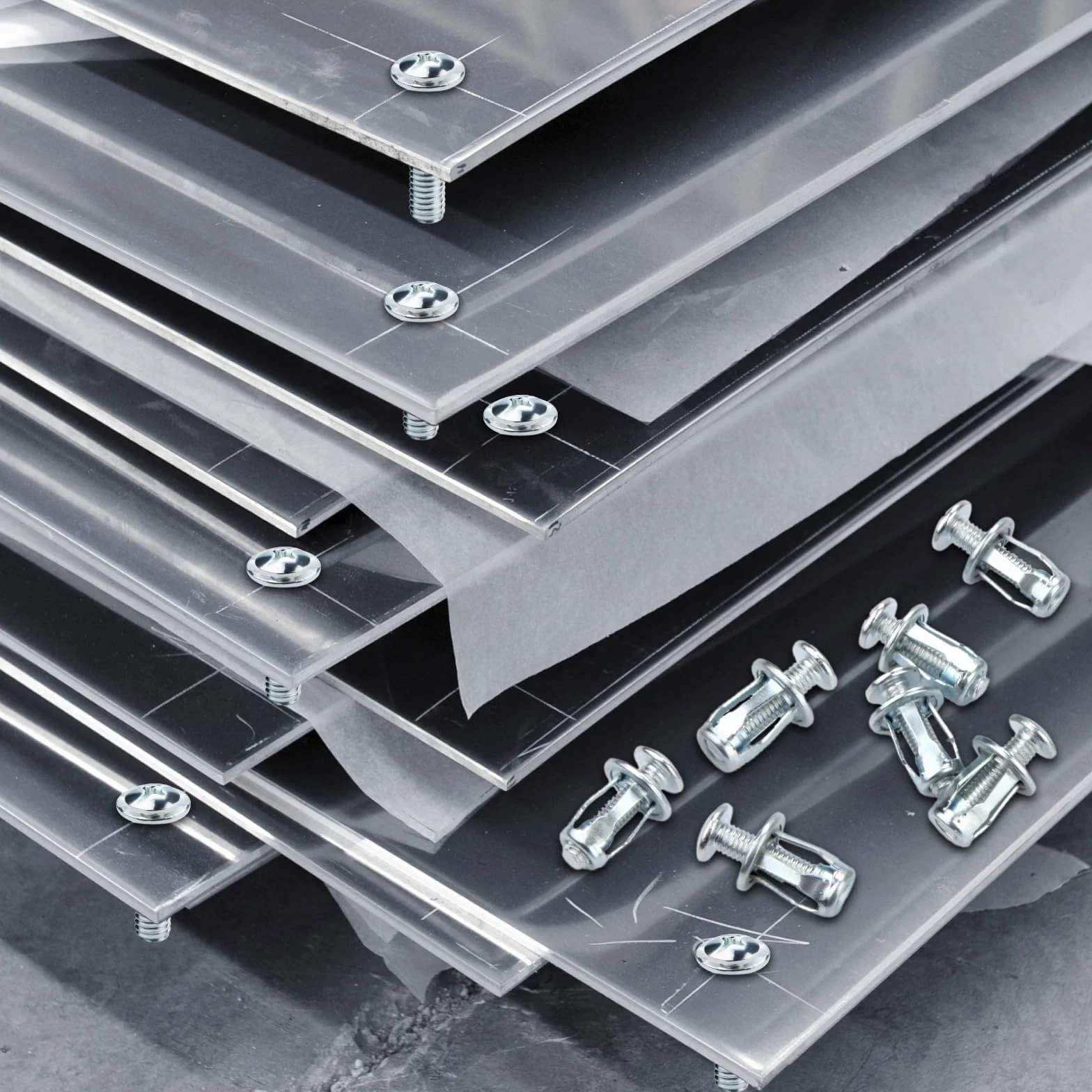 Mbsomnus Wpusty metalowe M5x25, 30 sztuk Wpusty metalowe Kotwy metalowe Jack Nuts Petal Nuts Wpusty ekspansyjne Cienkie mocowania Wpusty z cienkimi ściankami Zestaw do mocowania do cienkich ścian