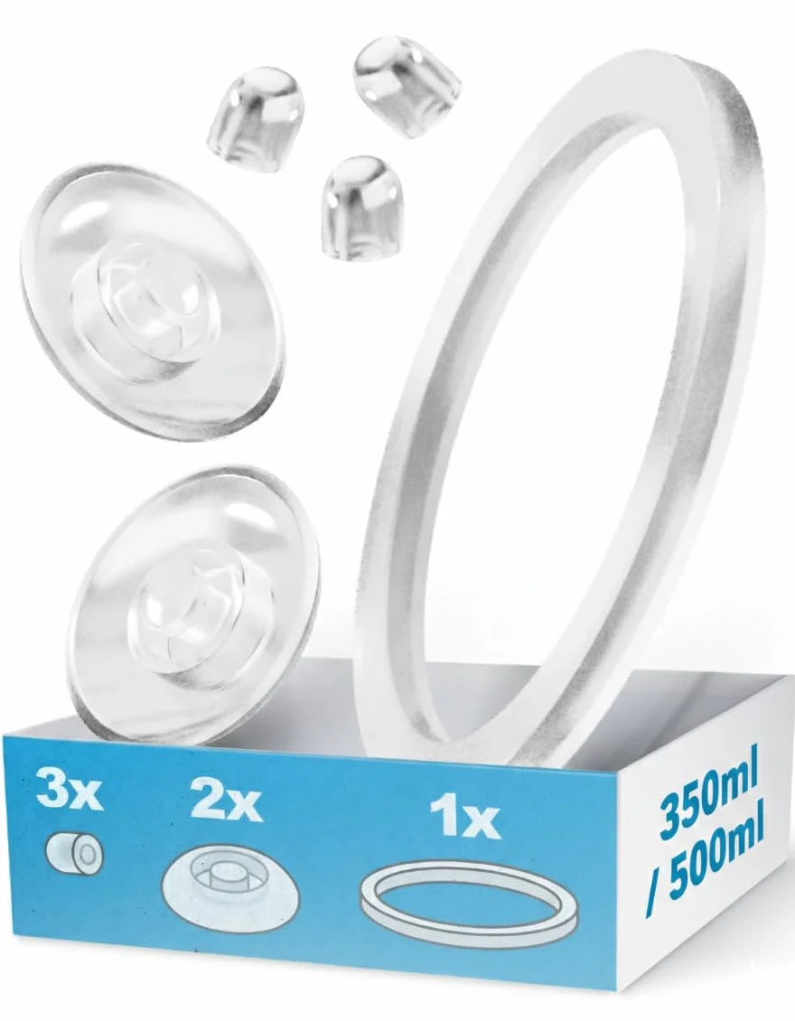 Funkelfuchs® - Zapasowe uszczelki do bidonu 500 ml