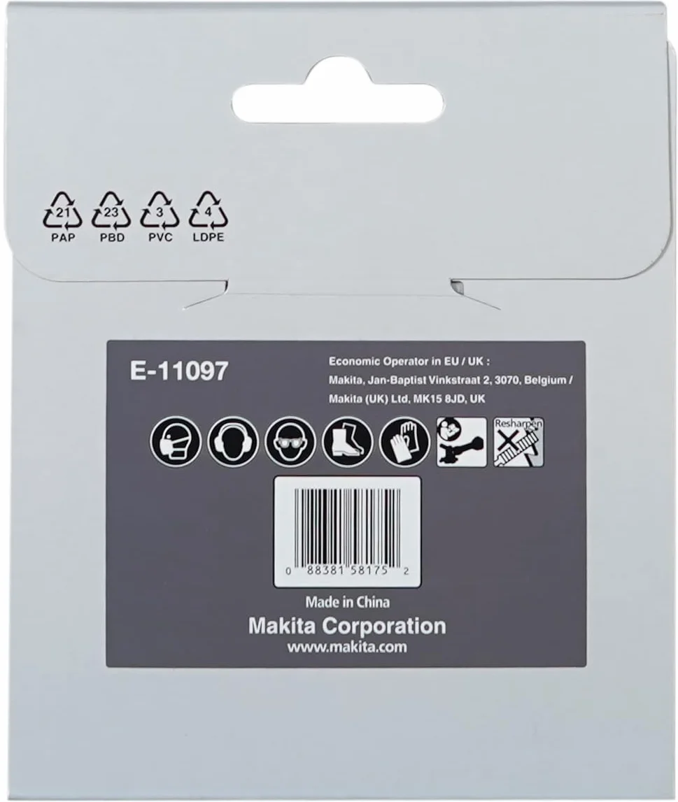Makita E-11097 Tct Brzeszczot do Piły Efficut 110 x 24T