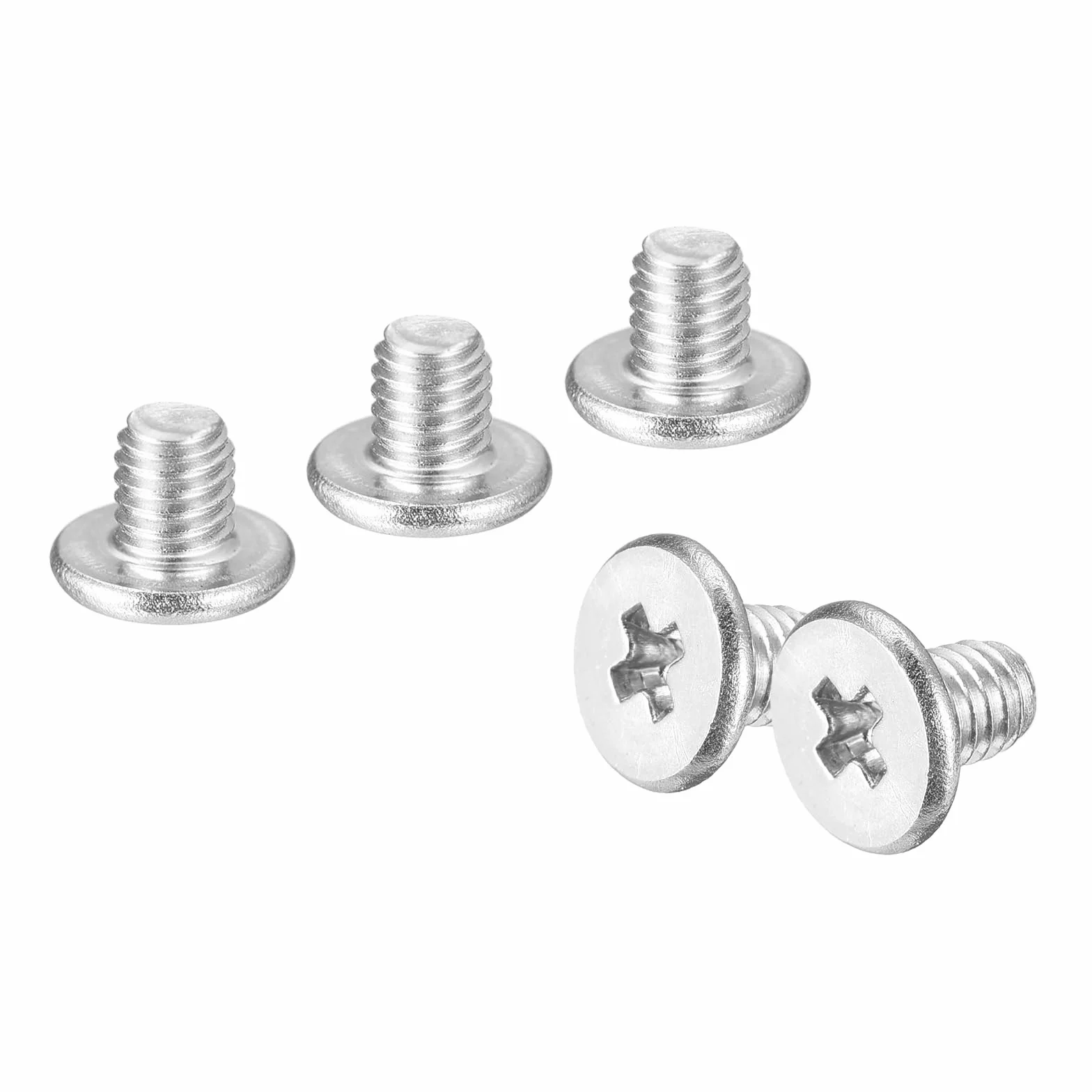 QUARKZMAN M3-0,5 x 4 mm 20 sztuk śrub z łbem płaskim 304 stal szlachetna śruby do maszyn krzyżowych elementy mocujące do łączenia mebli