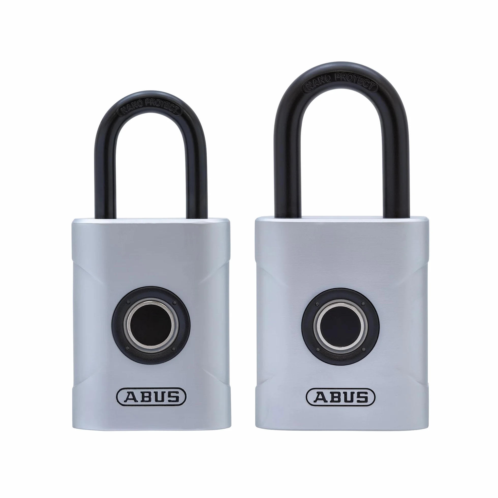 ABUS Touch 57/50 zamek na czytnik linii papilarnych bezkluczykowa, odporna na warunki atmosferyczne k?ódka IP66 i IP68 do si?owni, biura, domu, ogrodu i wielu innych
