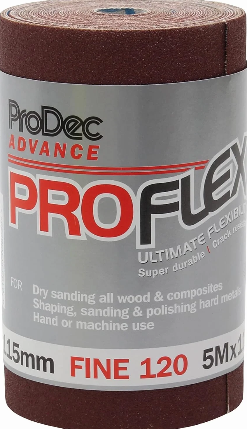 ProDec Advance 5m Rolka 120 Grit ProFlex Ultra Papier Ścierny z Tlenku Glinu