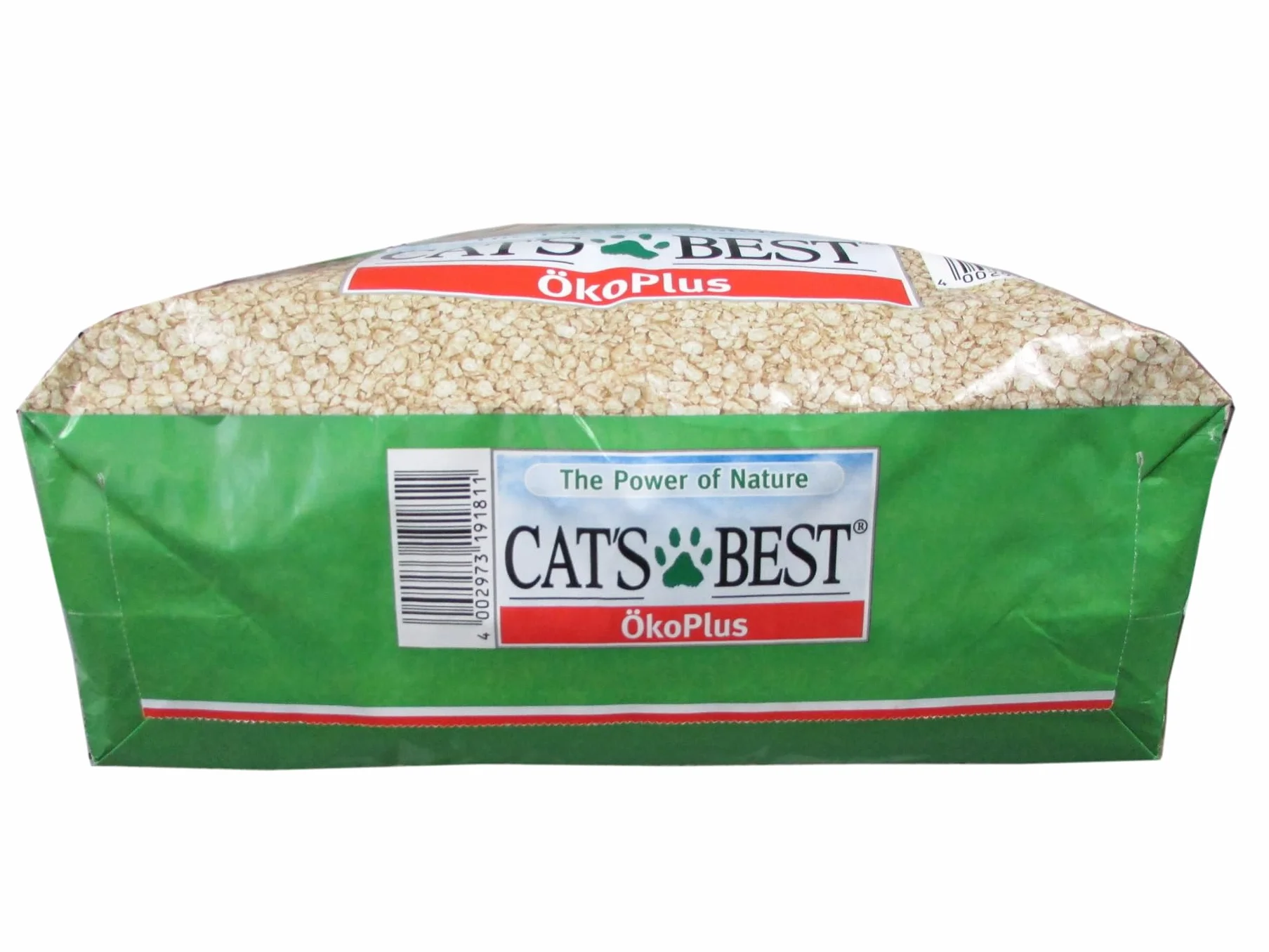 Cat's Best Original, w 100% roślinny żwirek dla kota zbrylający o maksymalnej chłonności - naturalnie aktywnie zwalczający nieprzyjemne zapachy, 17,2 kg/40 l