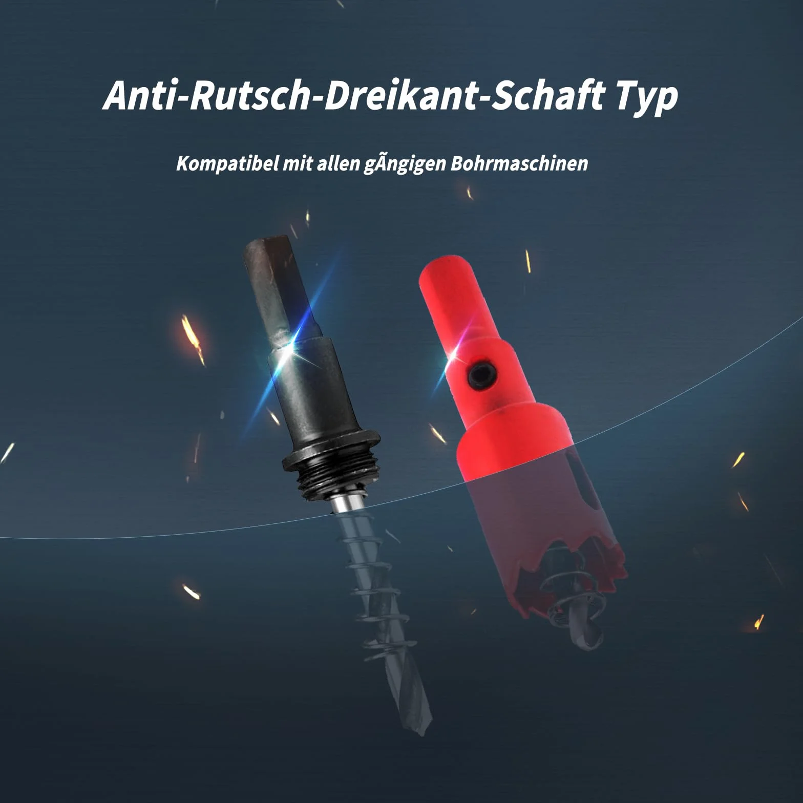 Otwornica Bimetalowa 75mm HSS Do Metalu Stali Nierdzewnej