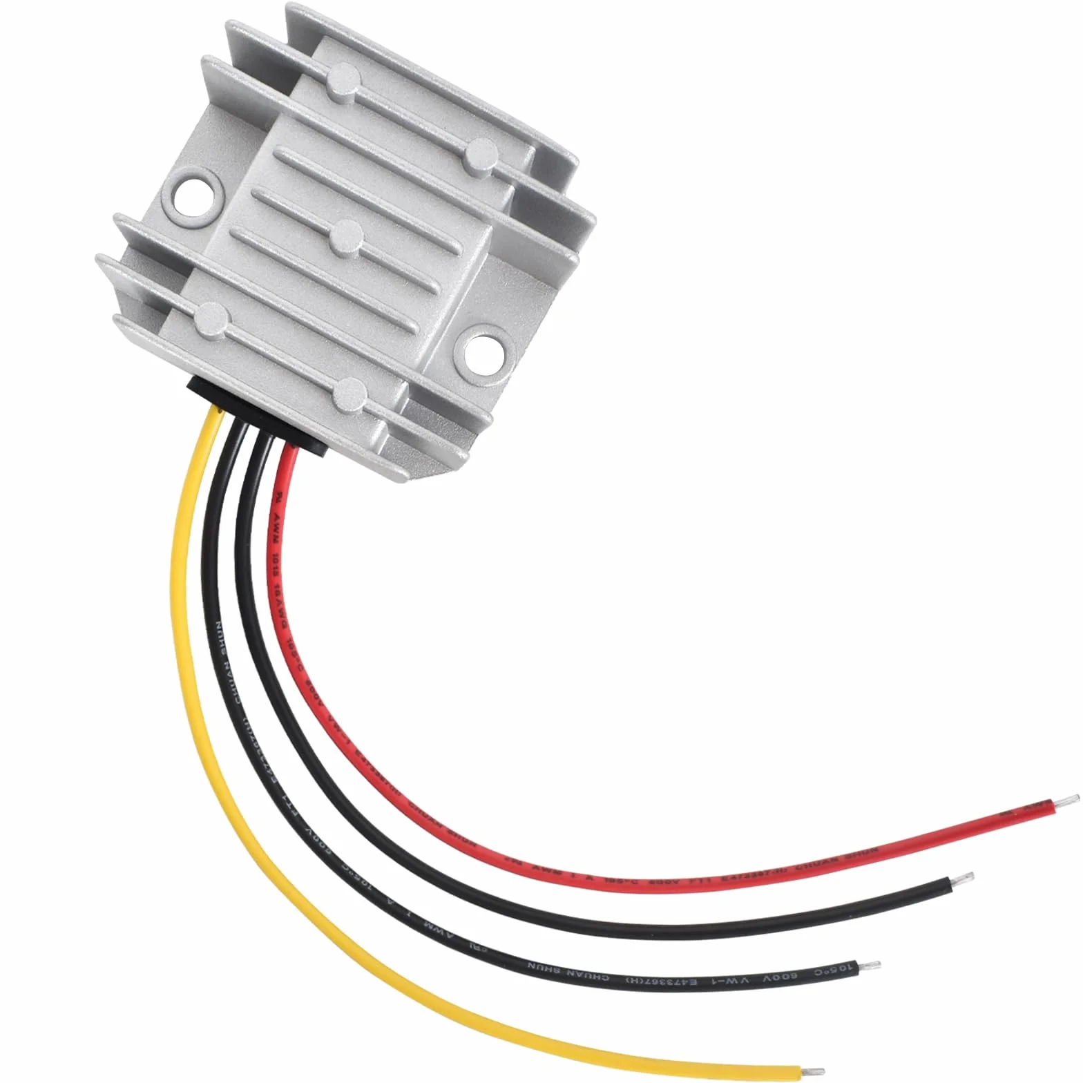 Konwerter napięcia, wodoszczelny, DC 12 V, DC 8 V-40 V do 12 V, 3 A, 36 W, automatyczny regulator napięcia Step-Down-Up do silnika samochodowego