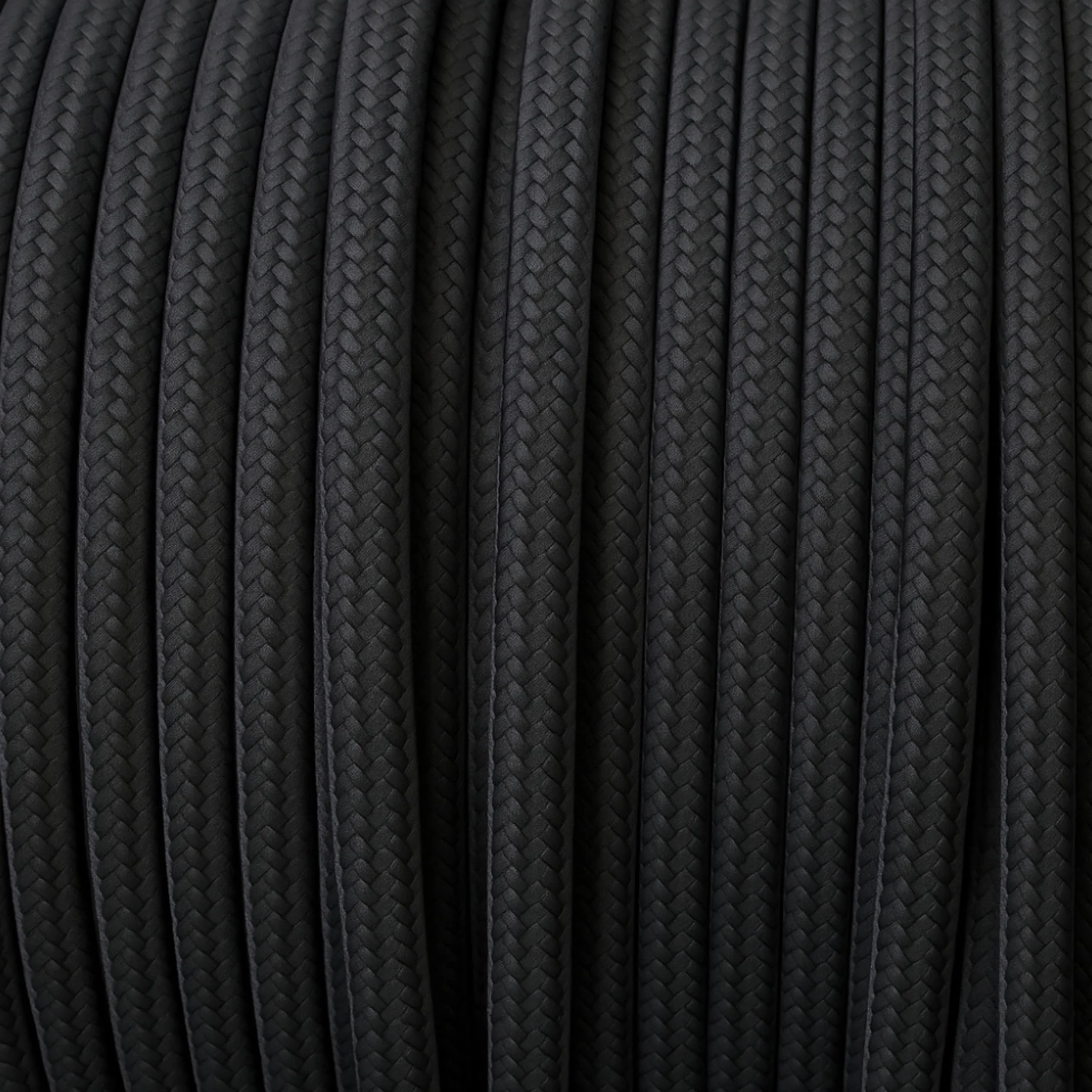 smartect Czarny Kabel Tekstylny, 5 Metrów Kabel w Oplocie Elektryczny, 3 Żyłowy (3 x 0,75 mm²) Elektryczny Kabel w Oplocie Tekstylnym do Własnych Projektów DIY