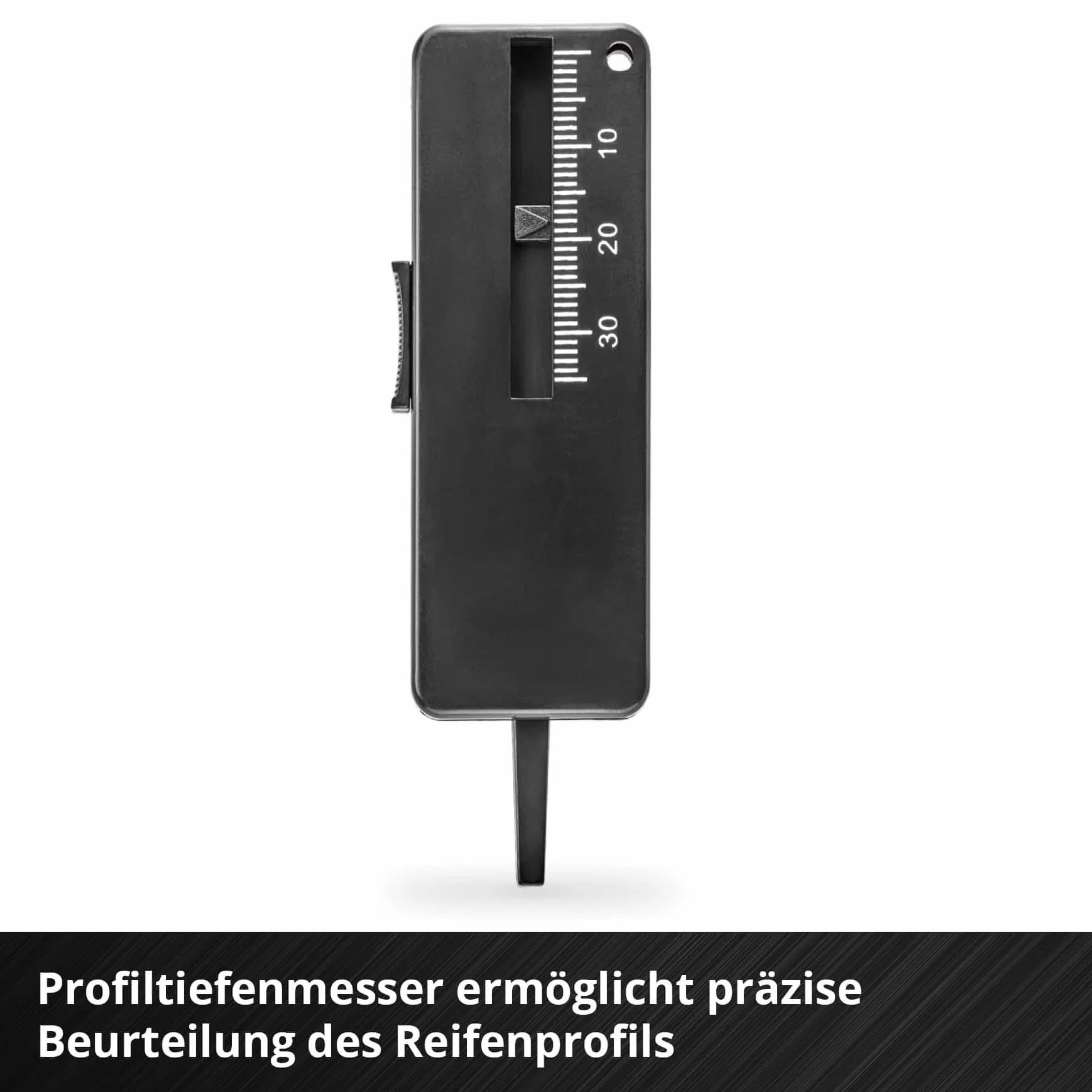 Oryginalny zestaw nasadek udarowych Einhell 5-częściowy (3 x 80 mm, stal CrMo, tuleja z tworzywa sztucznego, miernik głębokości bieżnika, kreda do opon, M-CASE, do felg aluminiowych)