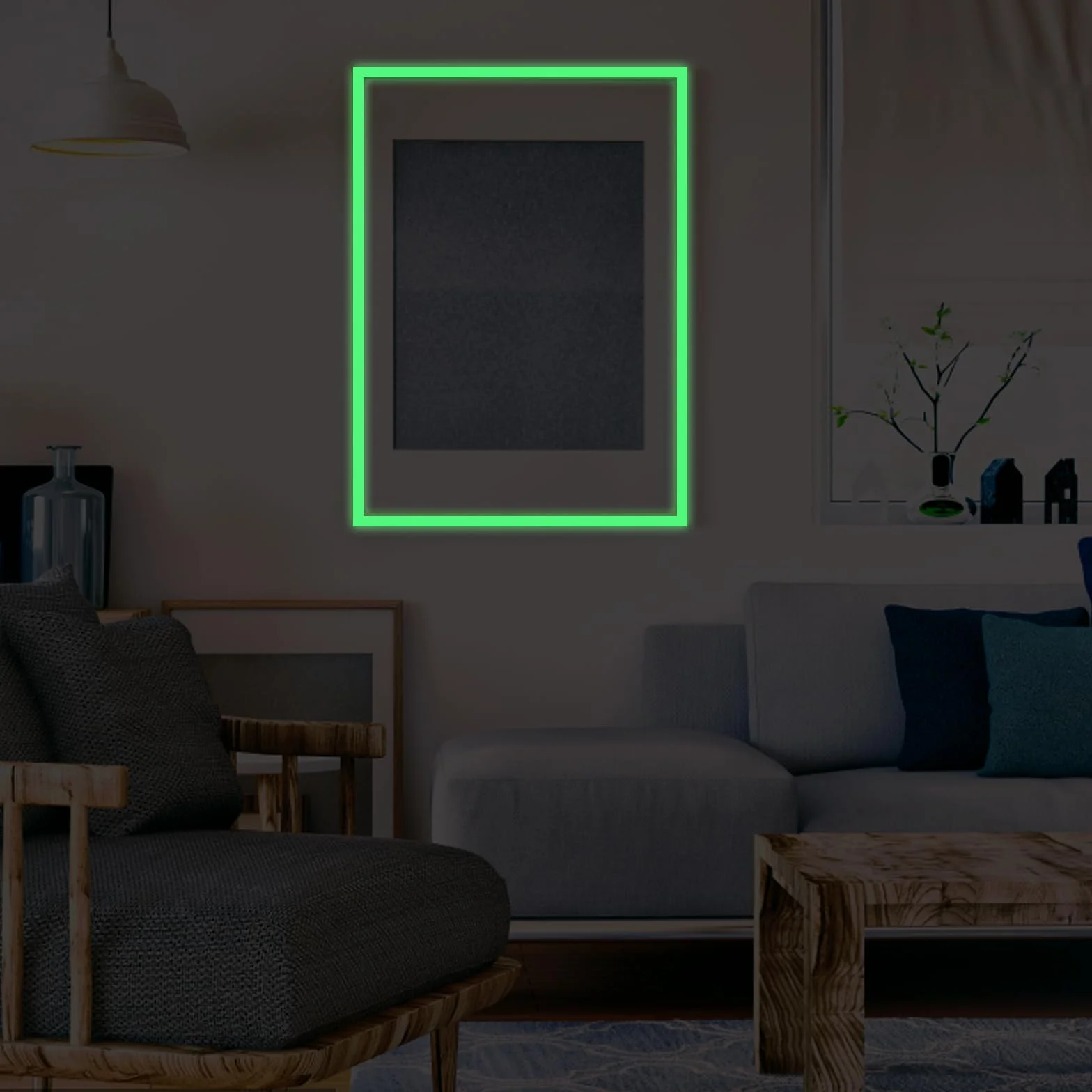 Taśma klejąca fluorescencyjna 10 m wodoodporna samoprzylepna