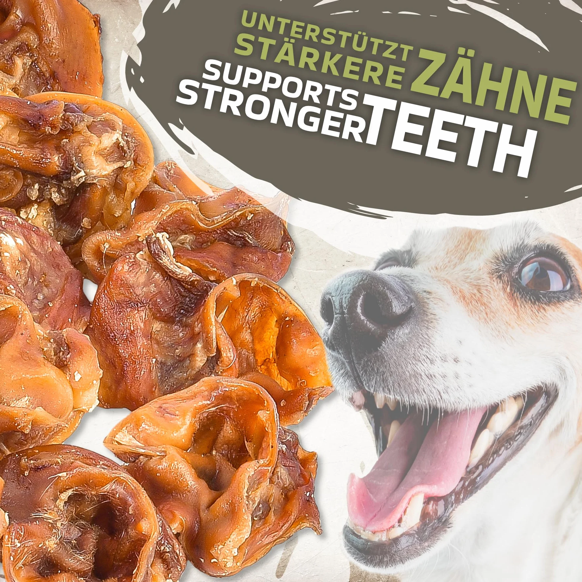 Przekąski do żucia dla psów w kształcie świni, 1 kg (ok. 26-30 sztuk), naturalne i suszone na powietrzu, bez zbóż, długotrwała przyjemność z żucia, przekąska monoproteinowa