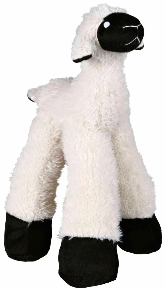 Trixie 35763 owca pluszowa zabawka z długimi nogami, 30 cm