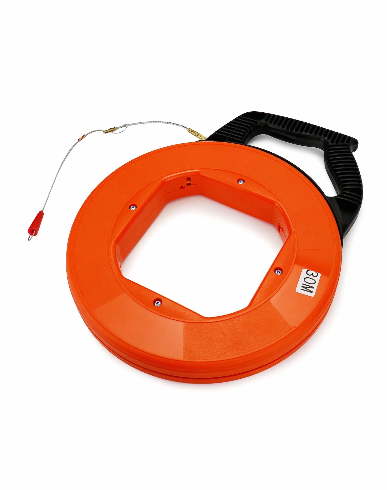 QWORK kabel z włókna szklanego 30m taśma do ryb średnica 4mm narzędzia dla elektryków