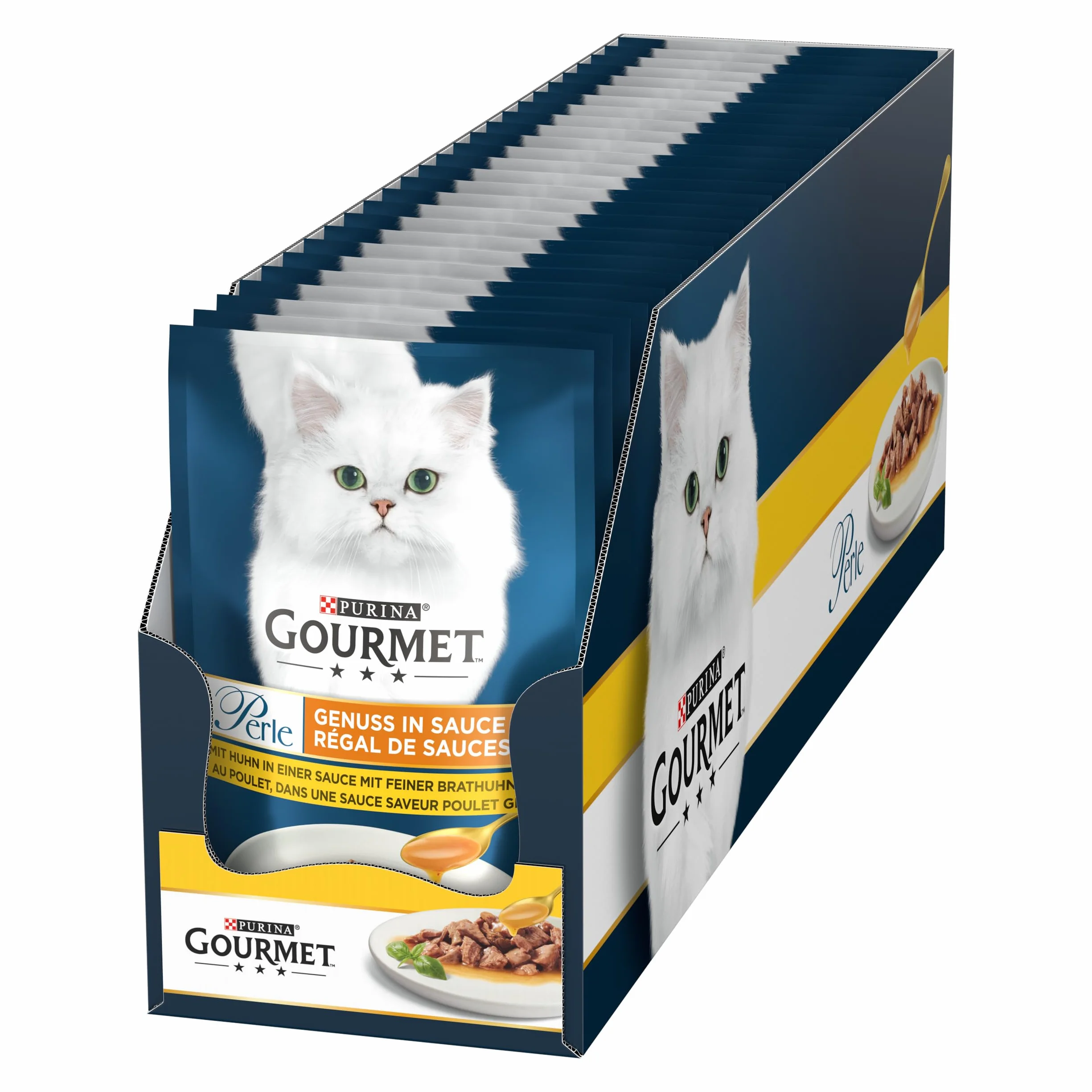 Gourmet Perle Karma dla Kotów, Kurczak, 26 x 85 g