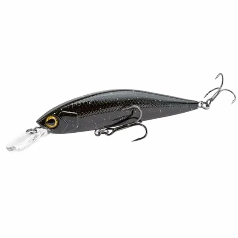 SHIMANO LUYASTTS12BLA przynęta Yasei Trigger Twitch S-120mm 0m-2m czarny typ mocy, wielokolorowy