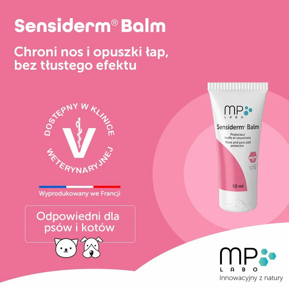 MP Labo Sensiderm® Balsam 50 ml - środek ochronny do łap i opuszków dla psów i kotów
