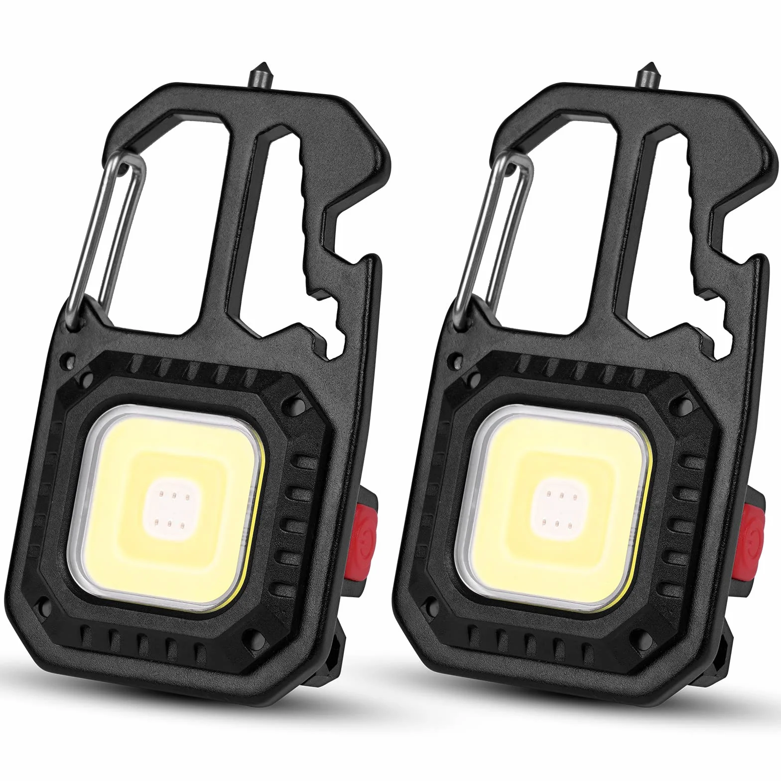 flintronic Mini latarki inspekcyjne, 800 lumenów LED, naładowalna latarka robocza, 7 trybów, latarka mechaniczna, przenośna latarka robocza, małe latarki wodoodporne do napraw campingowych, zestaw