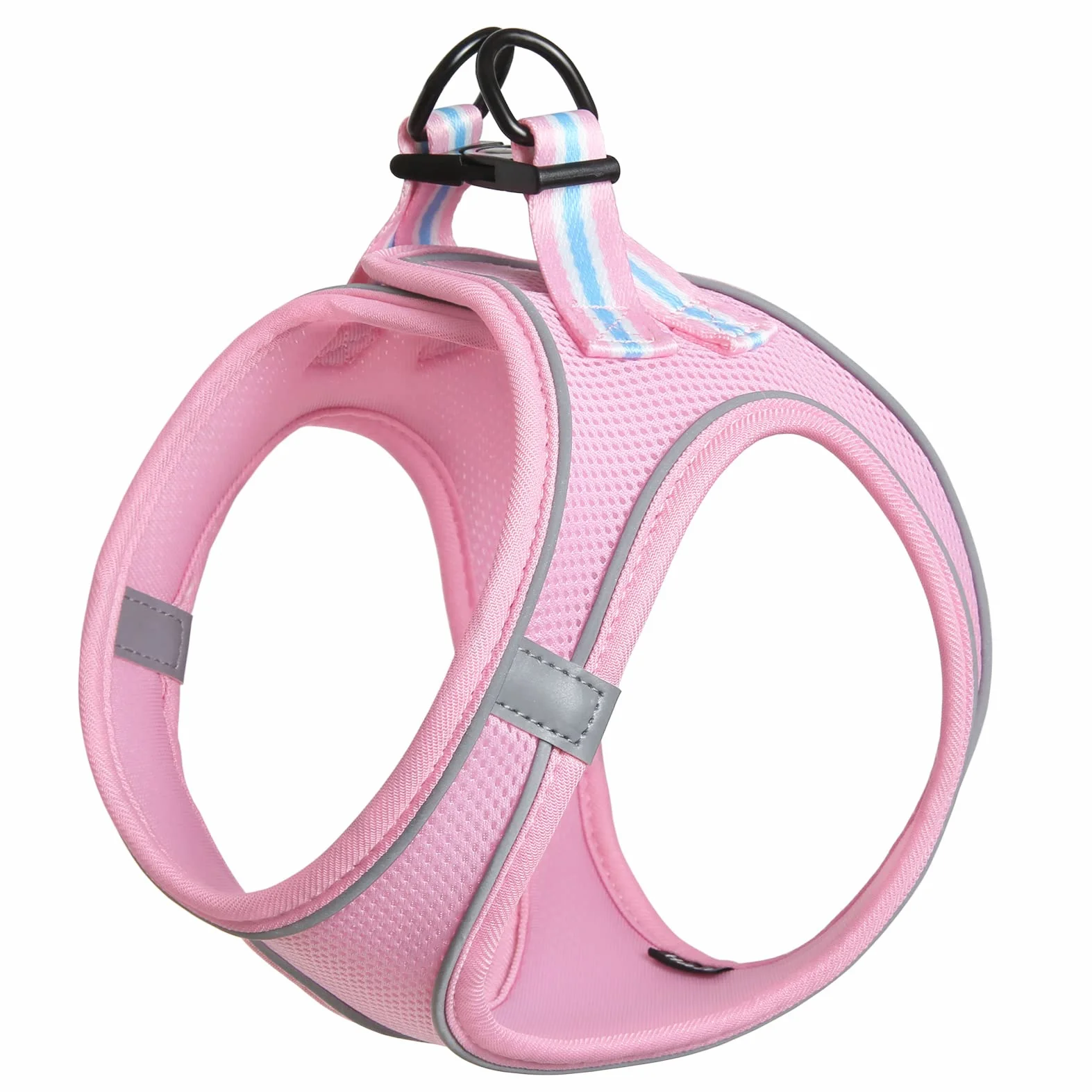 HEELE Uprząż dla małego psa Step-in Air Reflective Mesh Regulowana, różowa, M
