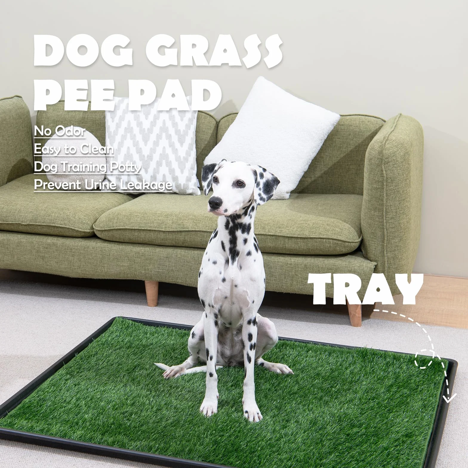 MEEXPAWS Sztuczna trawa do kuwety dla psa 85 x 59 cm 2 sztuczna trawa szybki drenaż