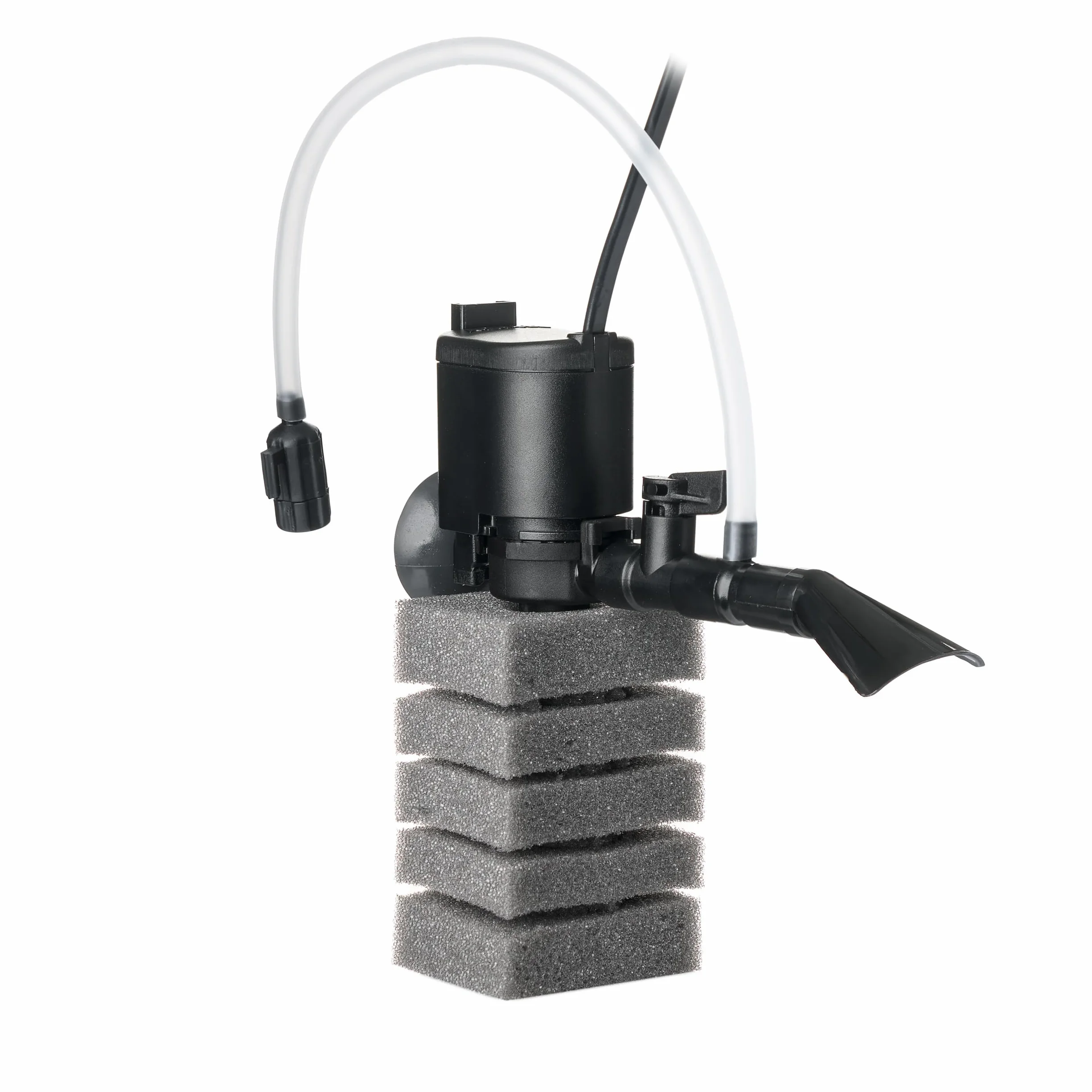 Filtr Turbo Mini – Siła w miniaturze | Wydajny i trwały filtr wewnętrzny do akwariów słodkowodnych <80 l | 320 l/h | 4,4 W