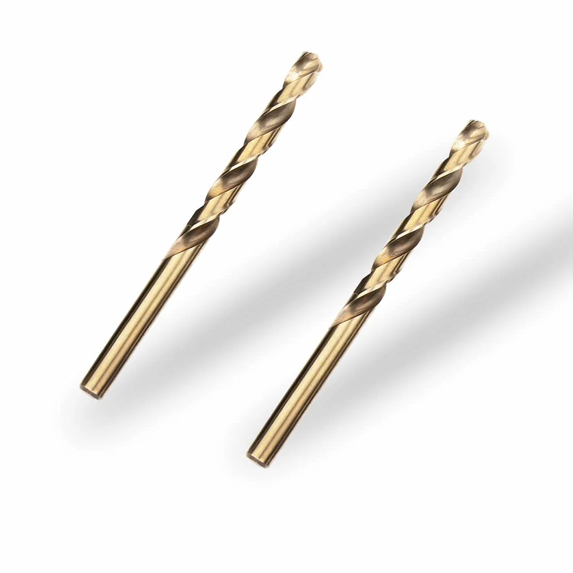 Meccion HSS profesjonalne wiertło do metalu szlifowane kobaltowe 2 szt. 7,0 mm wiertło spiralne do stali nierdzewnej i metalu