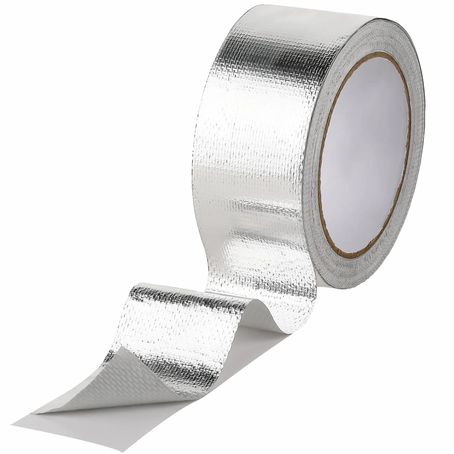 Samoprzylepna taśma aluminiowa 5 cm x 20 m, taśma chroniąca przed wysoką temperaturą, z folii aluminiowej, taśma odbijająca ciepło, taśma termiczna odporna na wysokie temperatury, taśma tłumiąca